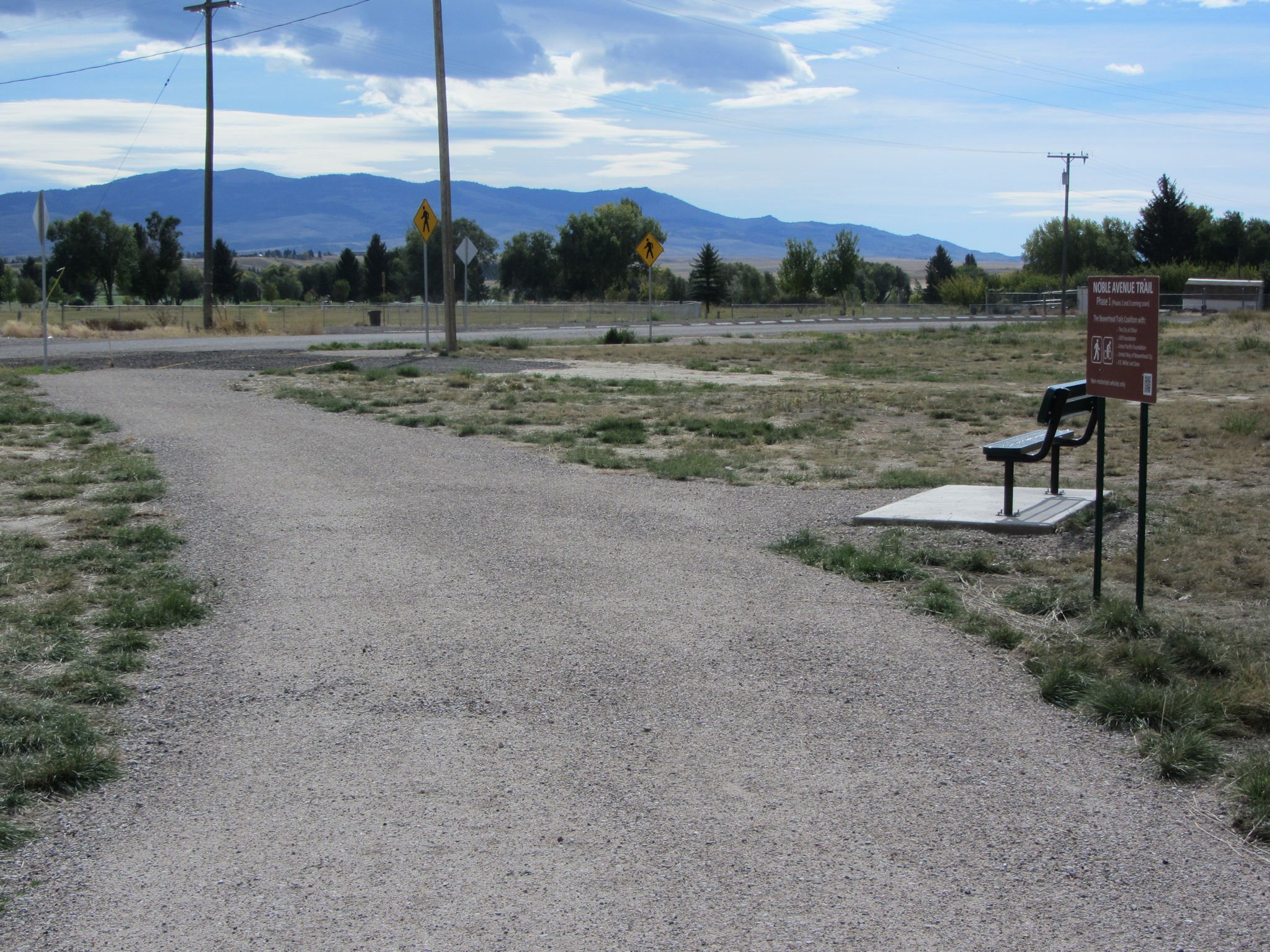 North Trailhead Looking South