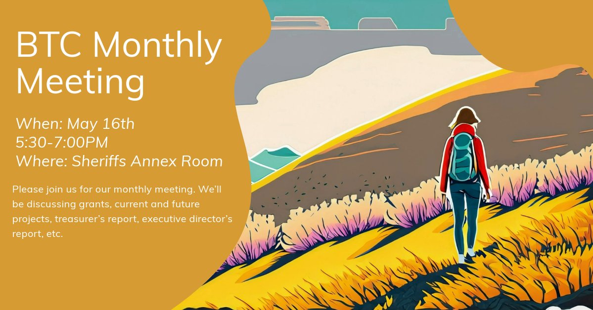 BTC Monthly Meeting