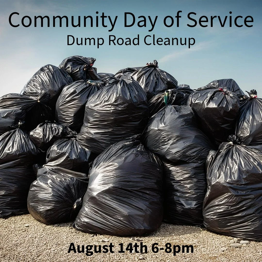 Community Day of Service Dump Road Cleanup