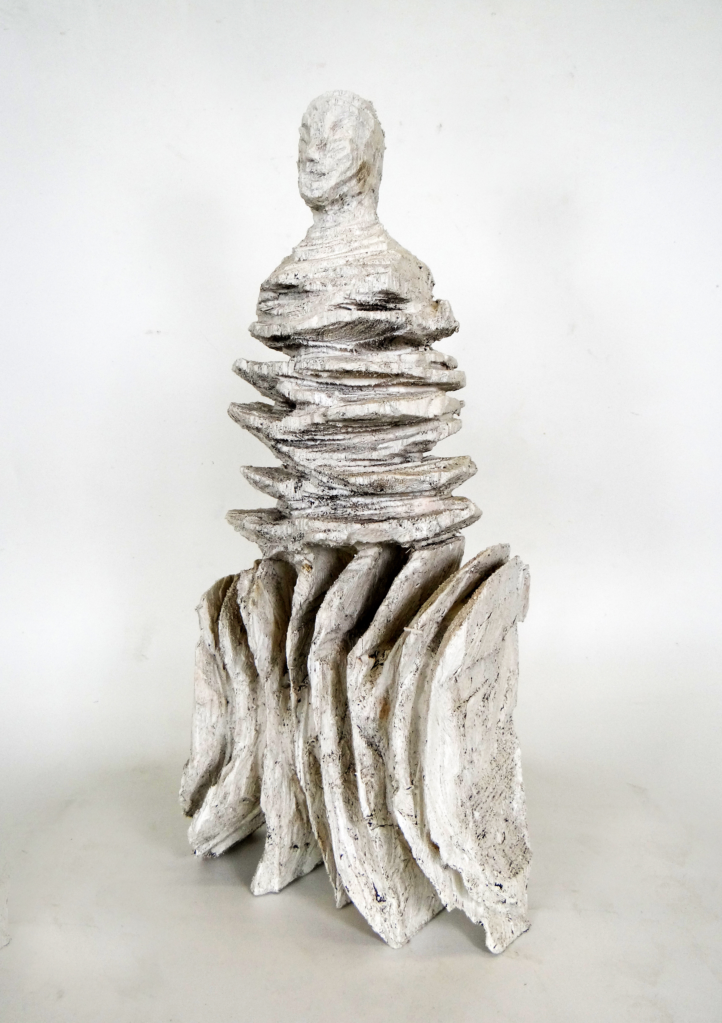 VIBE wood & oil paint 25x9x6 in (63x14x23cm) 2012