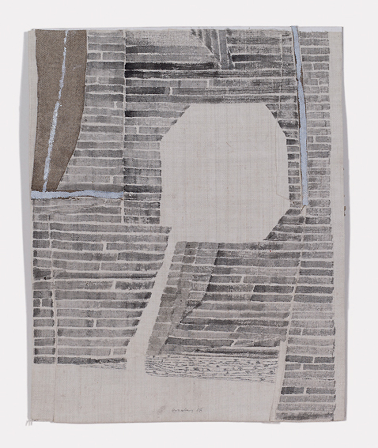 HOME oil & ink on canvas 15.5x12 in (39x30cm) 2008 framed