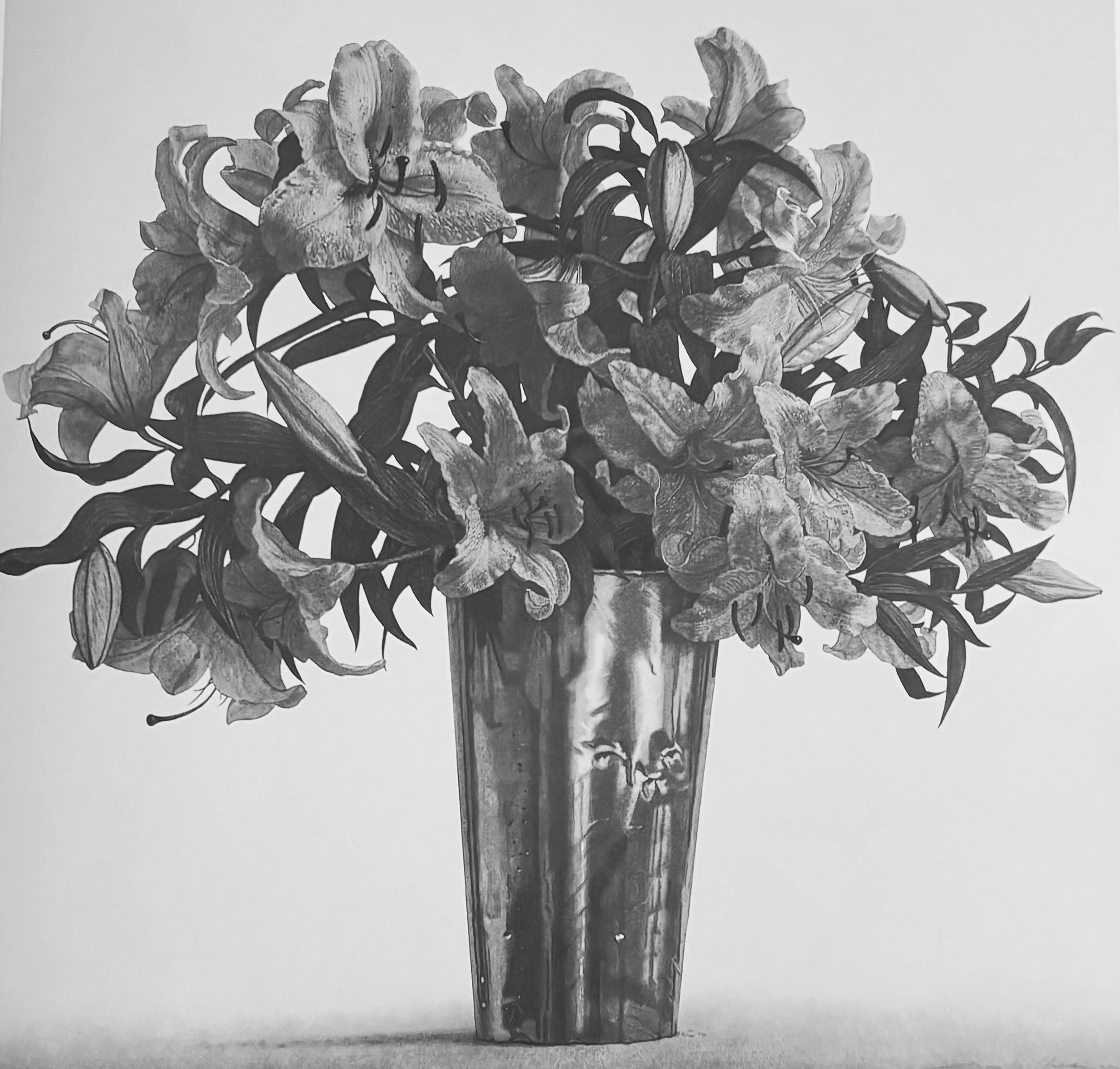 BOUQUET OF LILIES, 2002 Pencil & graphite on paper | 16”x16” INQUIRY