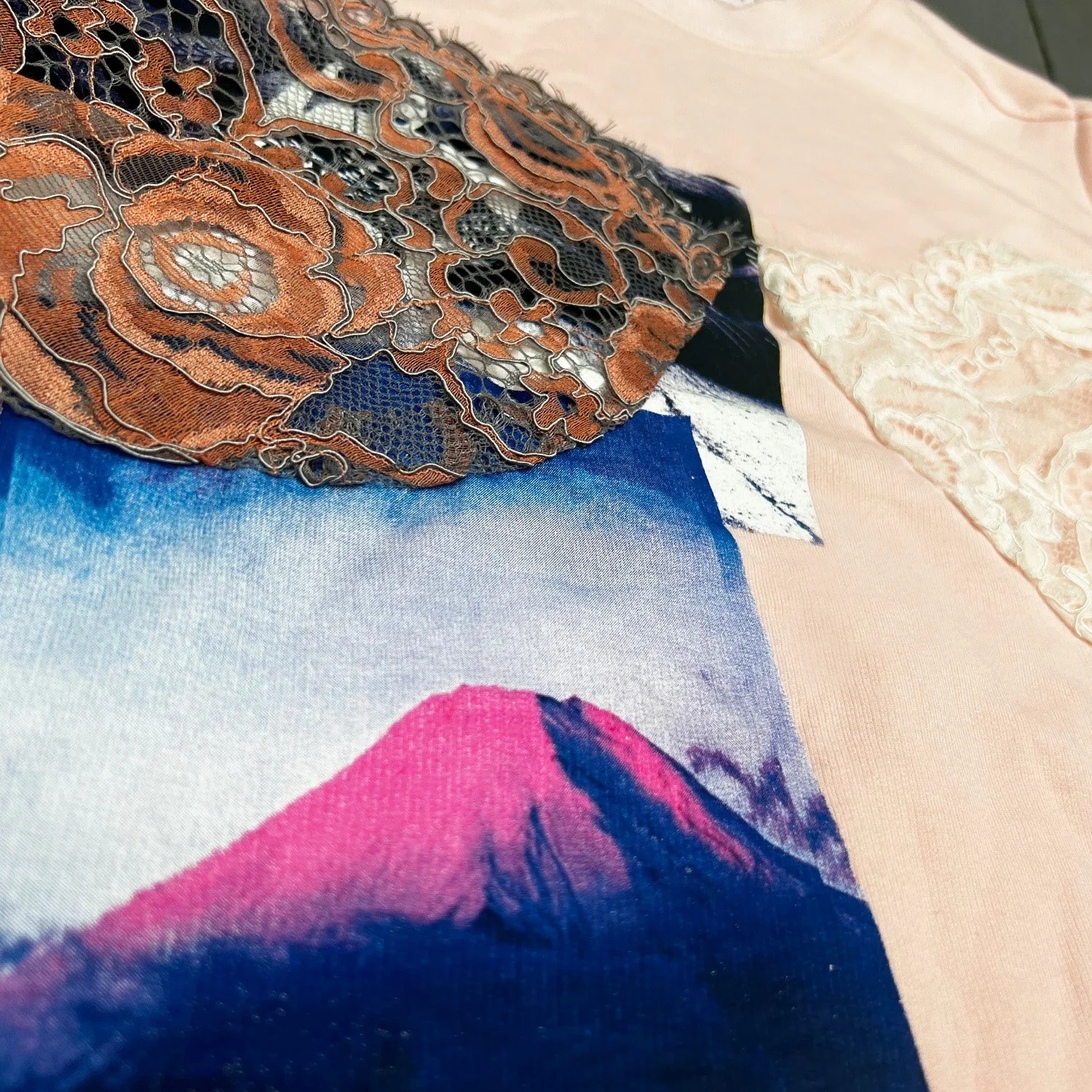 Pink upcycled sweat front close.jpg