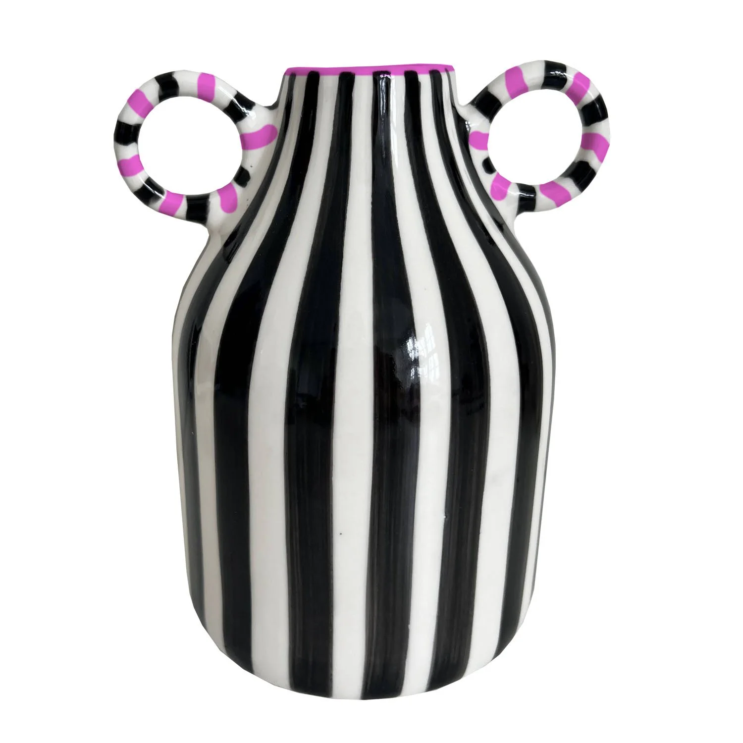 Zebra and Pink Vase1.jpg
