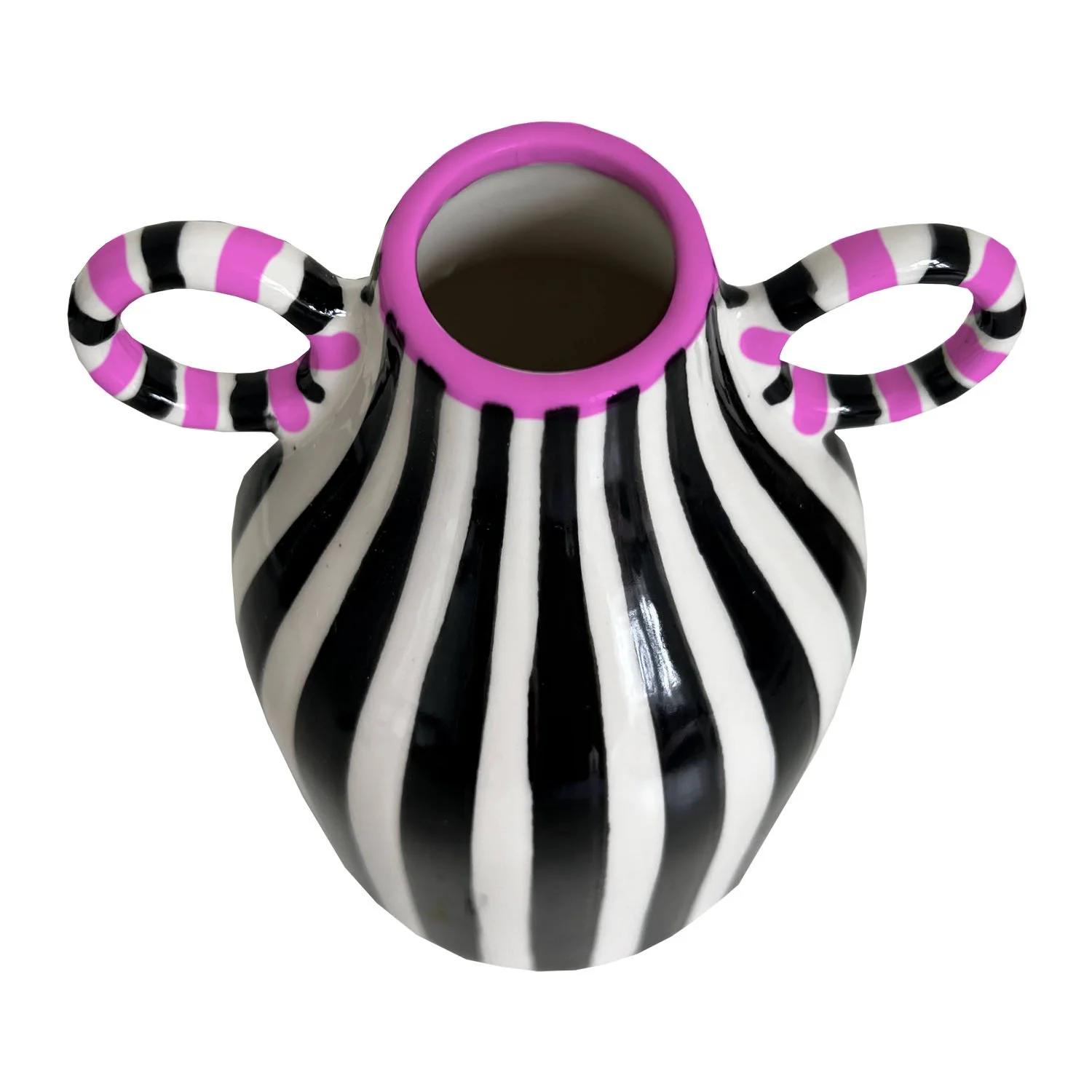 Zebra and Pink Vase.jpg