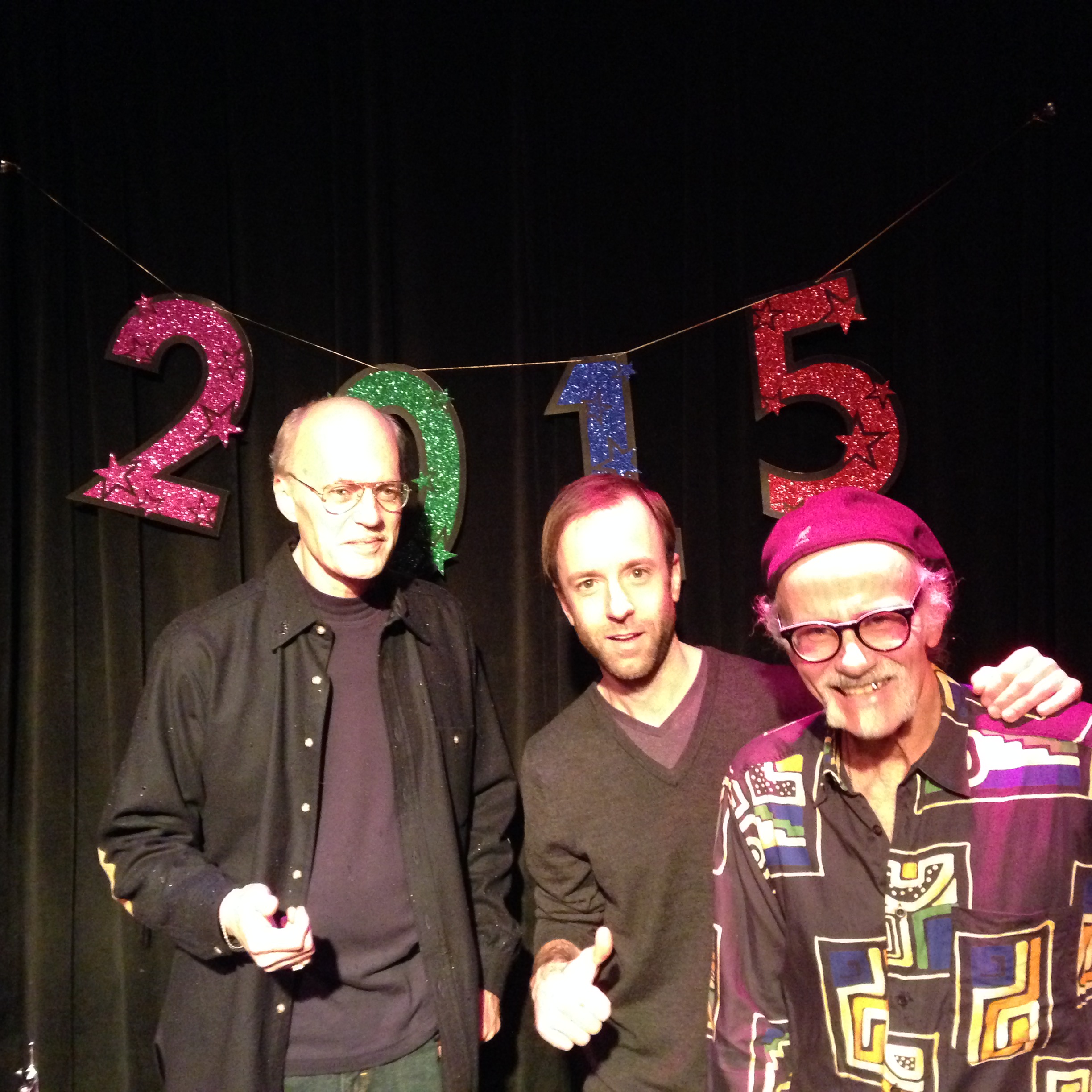 w/ Jeff Johnson and Ron Weinstein at Egan's