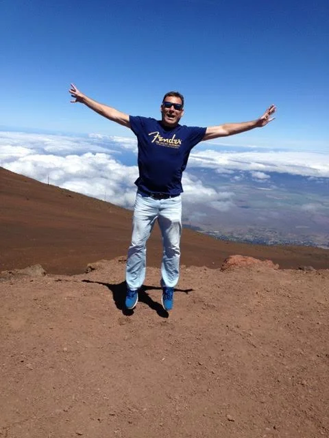 David Reynolds on Haleakala