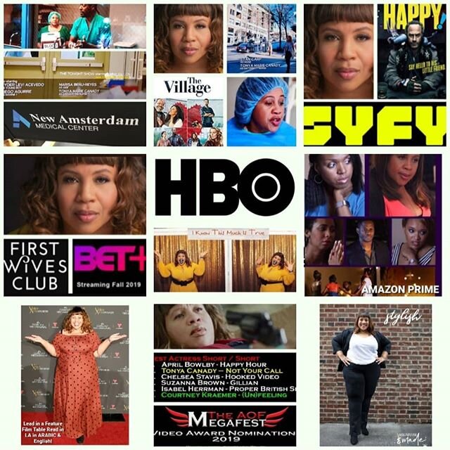 My Top 9 of 2019. Blessings. So many firsts. More to come. I am light and I am rising. #soareyou 
#NewAmsterdam #NBC #nbcthevillage #happysyfy #firstwivesclub #betplus #bet #NotYourCall2 #arabic #islamicspeeddating #measureandmade #GettingOver #amazo