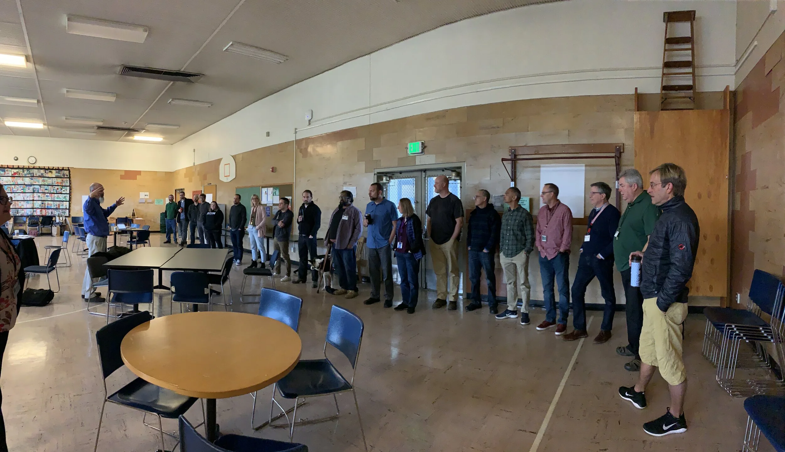 Lined up by years teaching