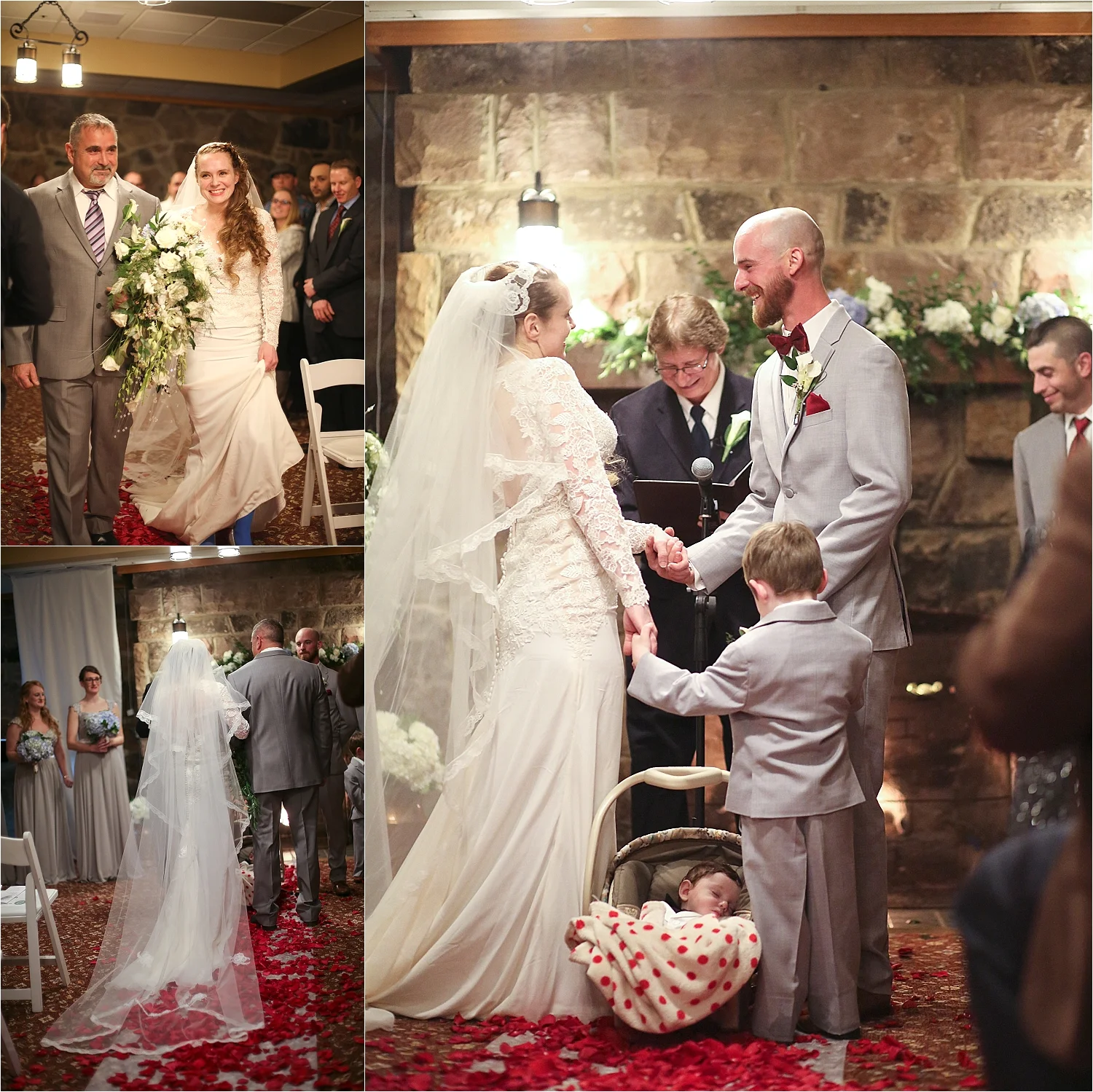 Jeremy + Daphne's New Year's Eve Wedding | Mountain Lake Wedding Photos by Virginia Wedding Photographer: Holly Cromer