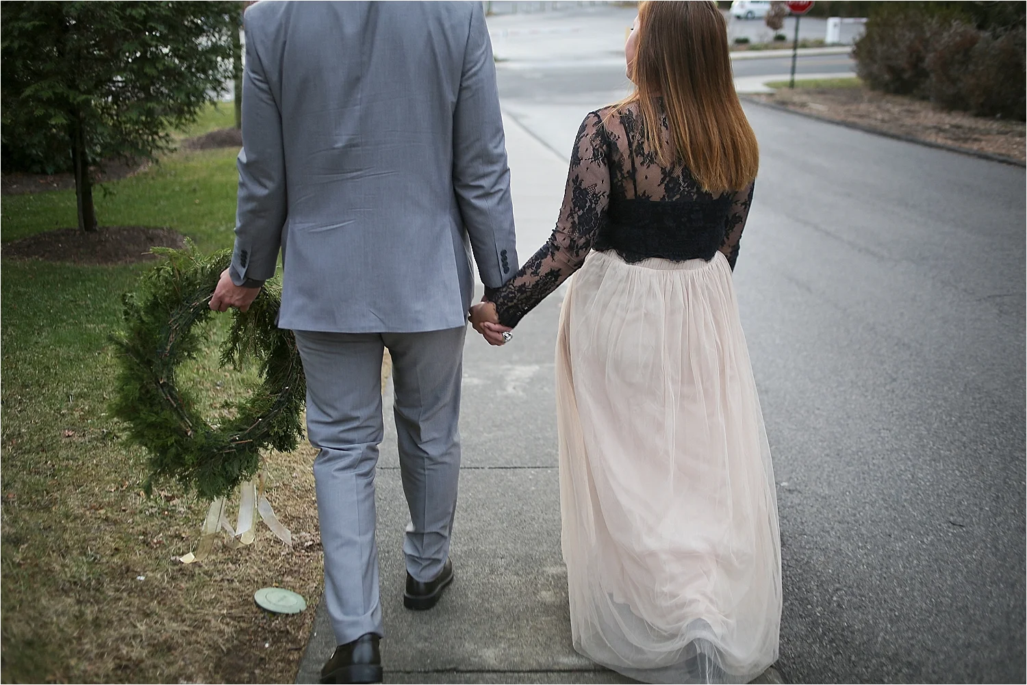 Danielle + Michael | Blacksburg Christmas Card Photographer, Holly Cromer