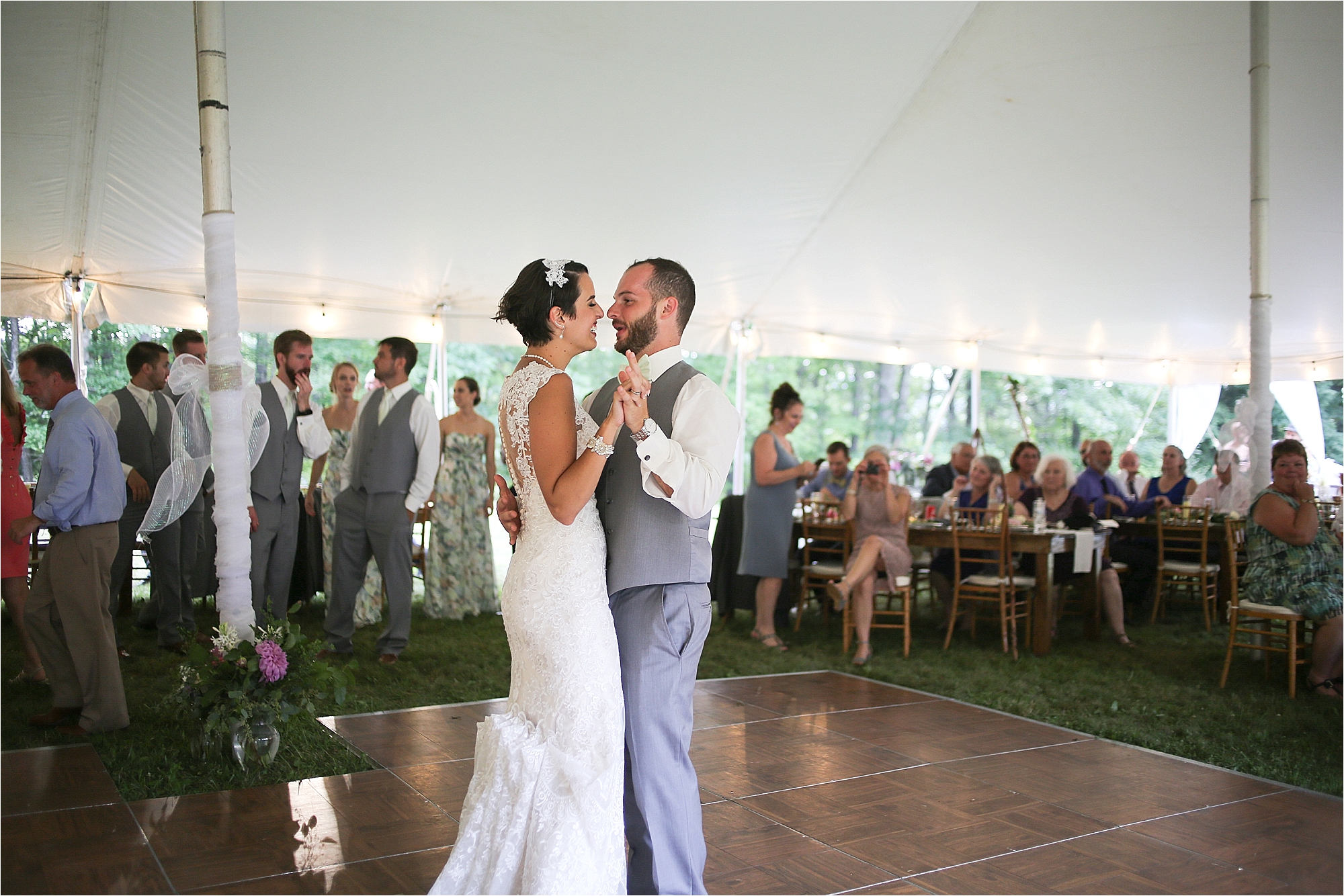 First Dance Flat Top Lake West Virginia Wedding Photography