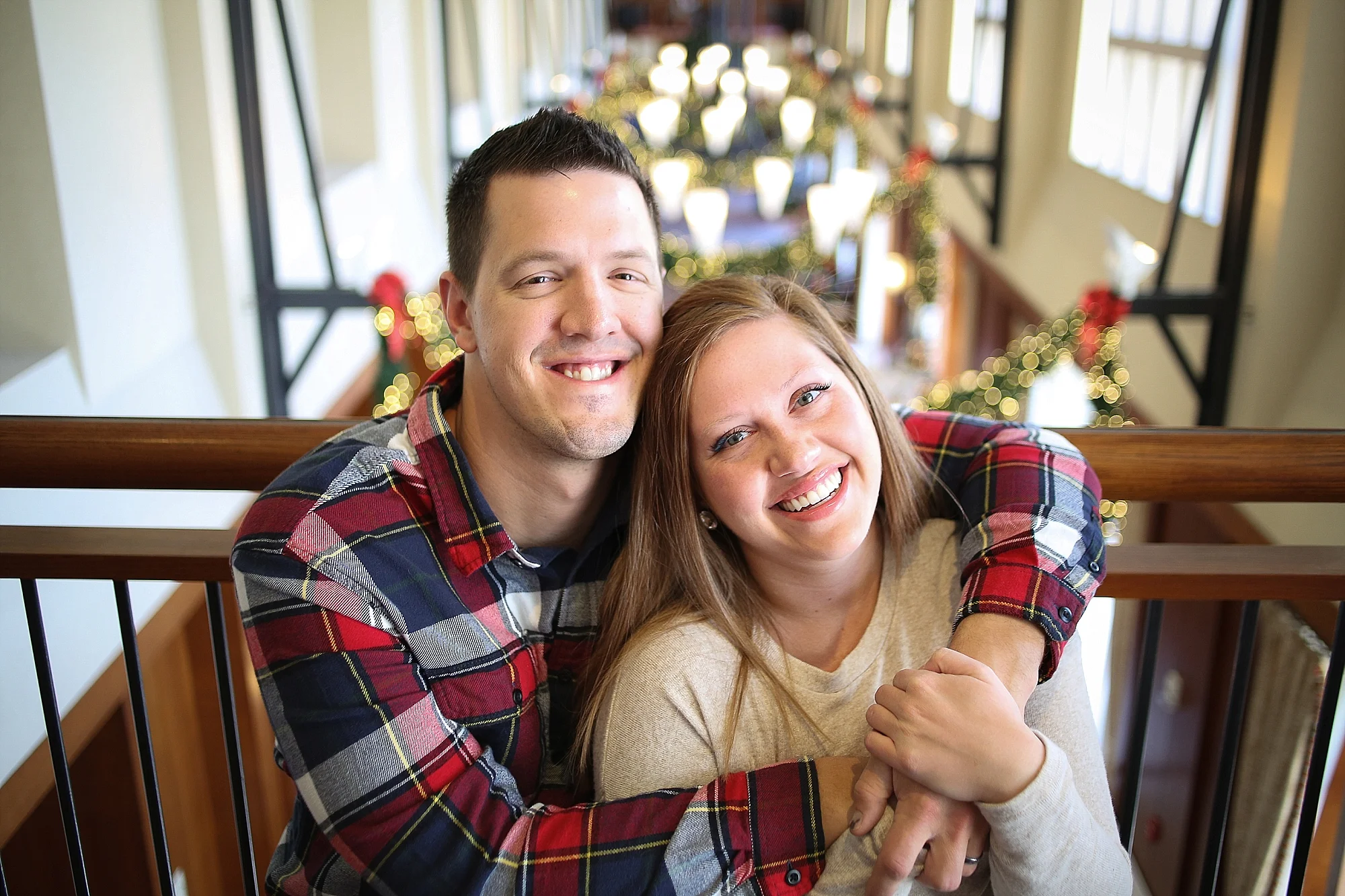 Danielle + Michael | Blacksburg Christmas Card Photographer, Holly Cromer
