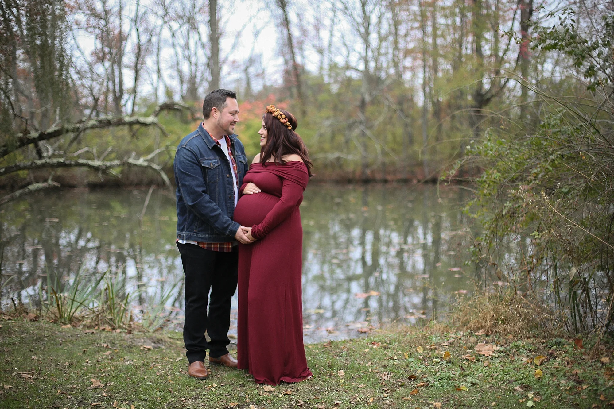 Jay + Jenna's Maternity Portraits | Blacksburg, Virginia Maternity Photographer, Holly Cromer