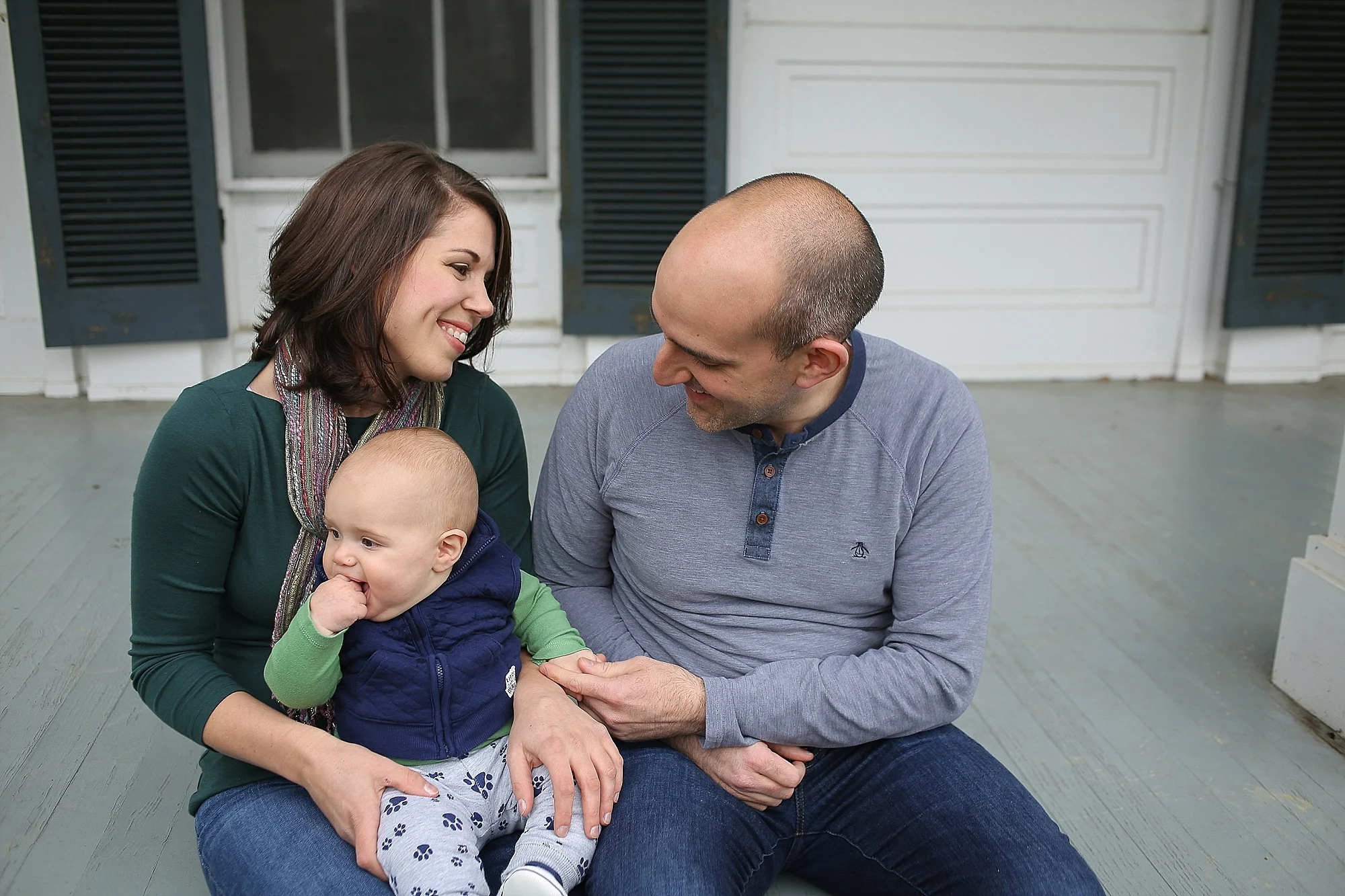 Family Photos at the Virginia Tech Duck Pond | Blacksburg, Virginia Family Portrait Photographer