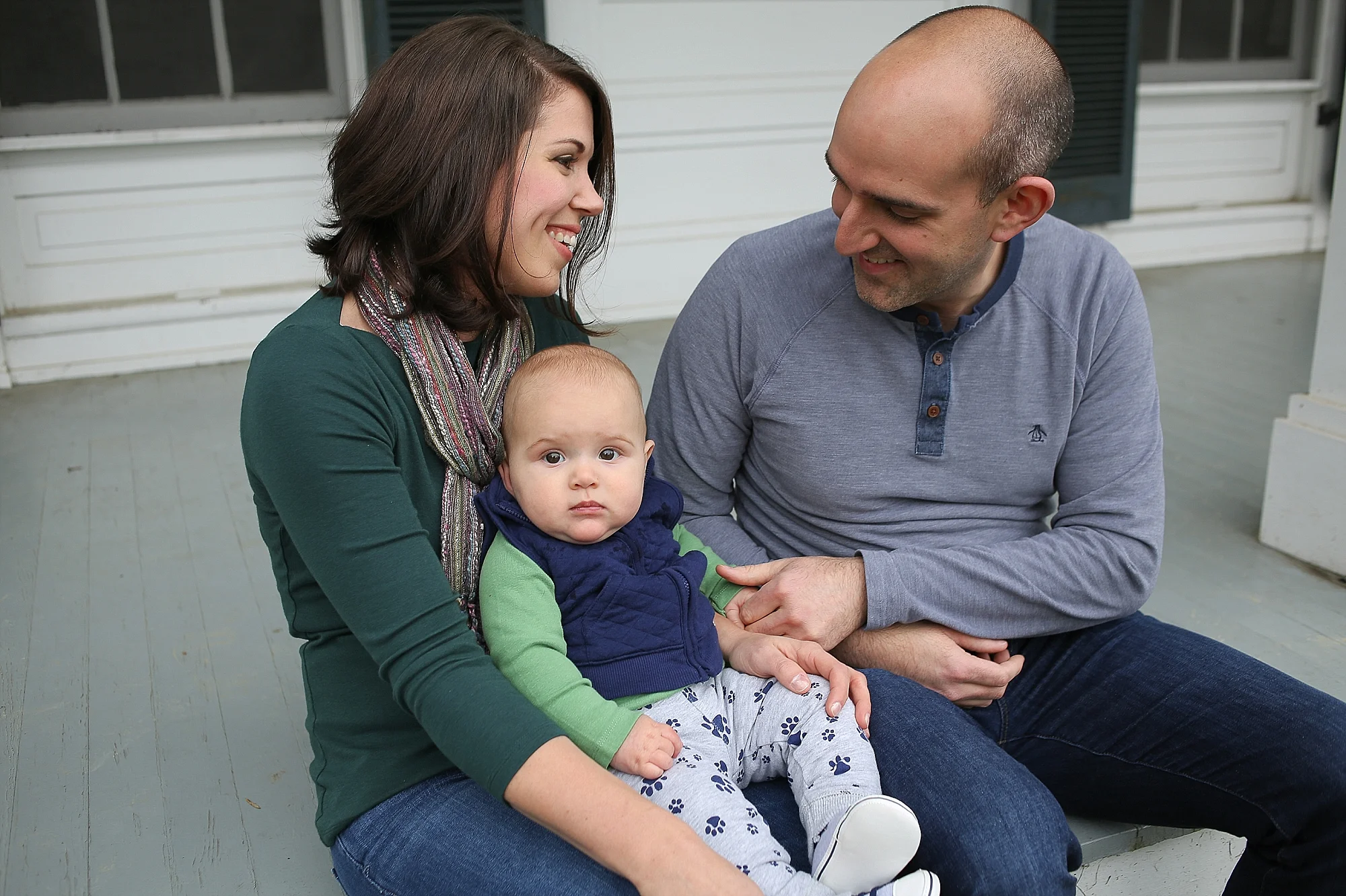 Family Photos at the Virginia Tech Duck Pond | Blacksburg, Virginia Family Portrait Photographer