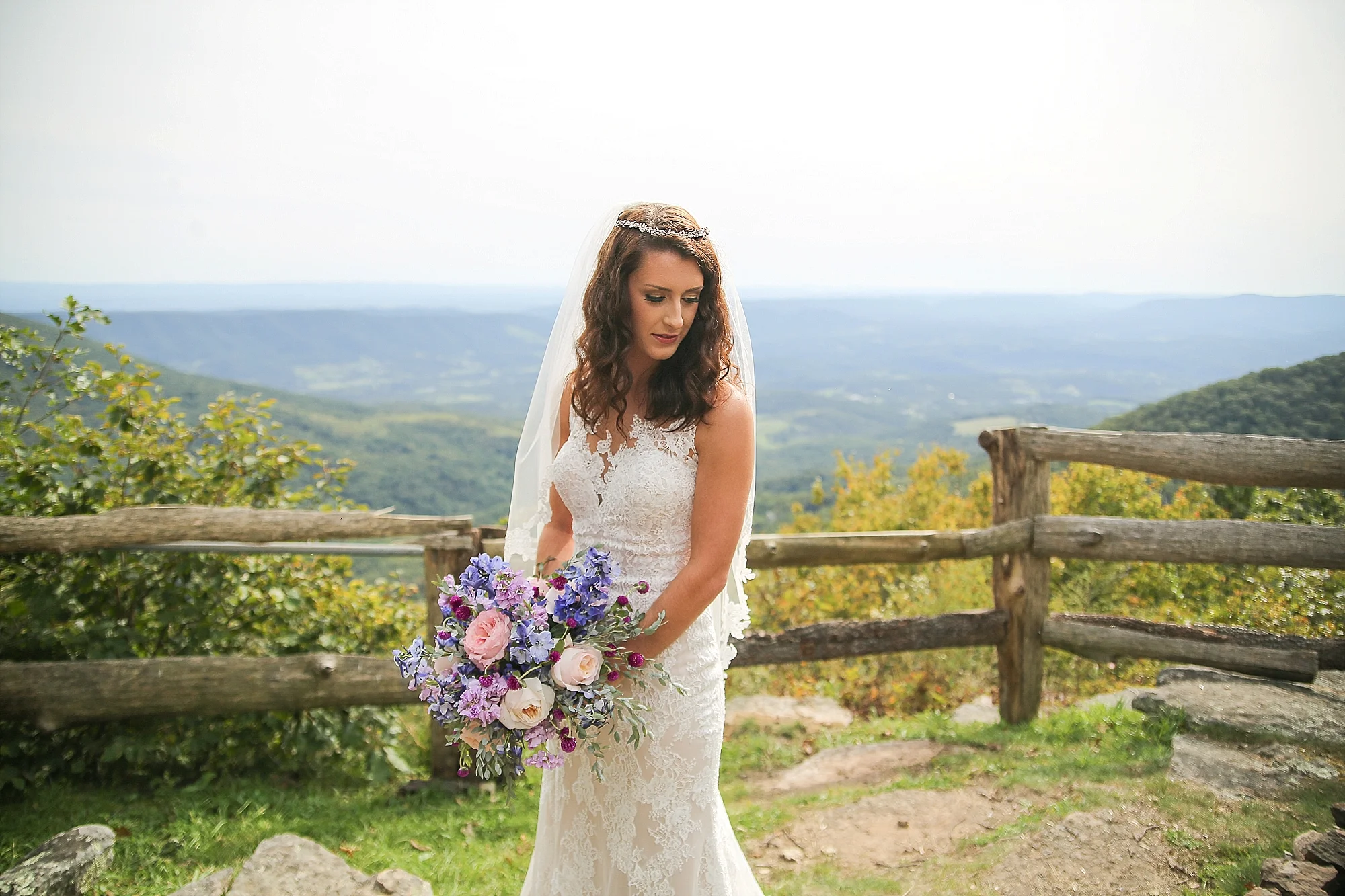Mountain Lake Lodge Styled Wedding Photos | Virginia Wedding Photographer