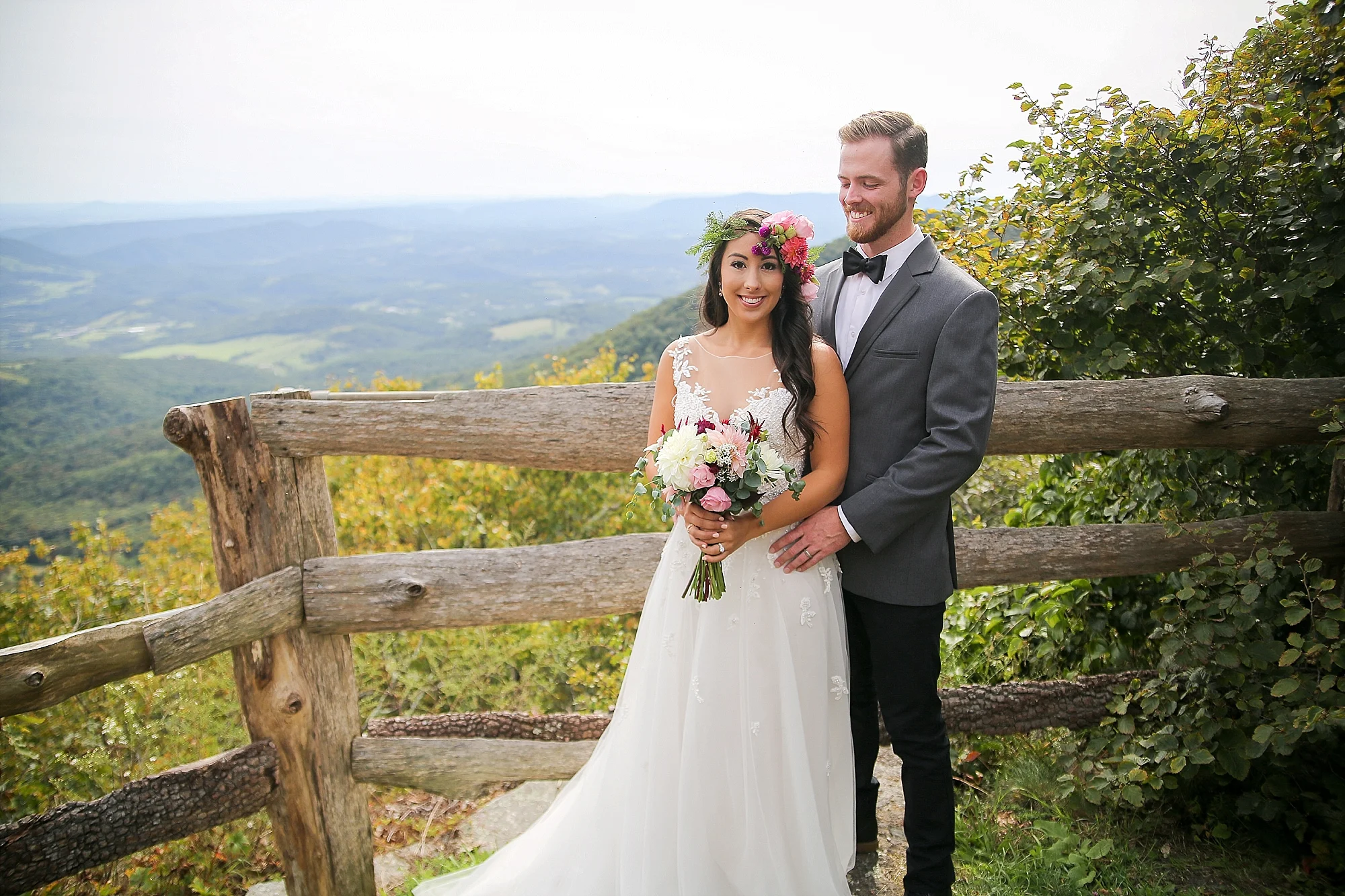 Mountain Lake Lodge Styled Wedding Photos | Virginia Wedding Photographer