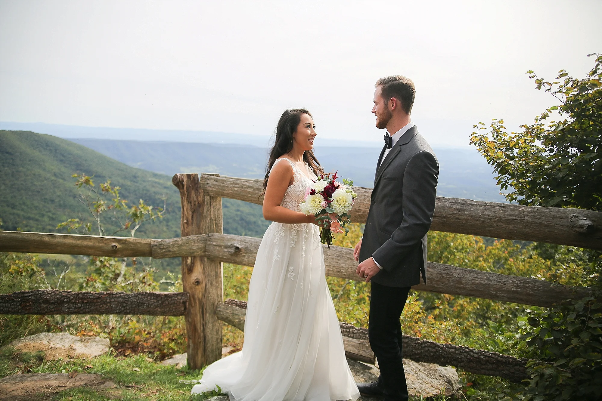 Mountain Lake Lodge Styled Wedding Photos | Virginia Wedding Photographer