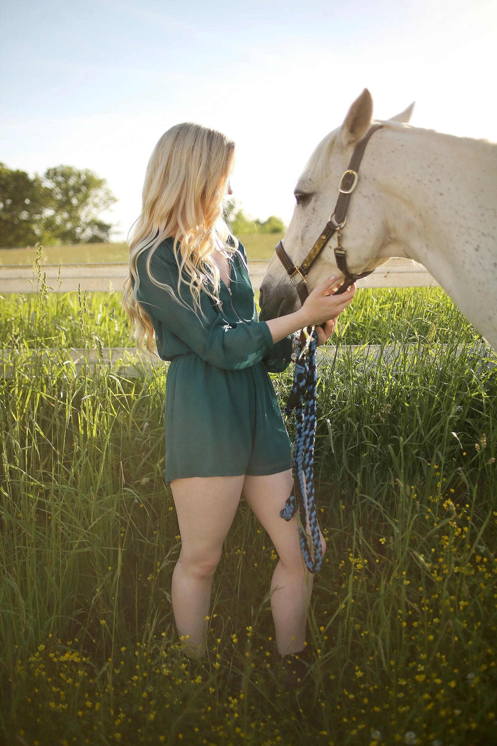 Molly | Virginia Tech Senior Portraits with Horses