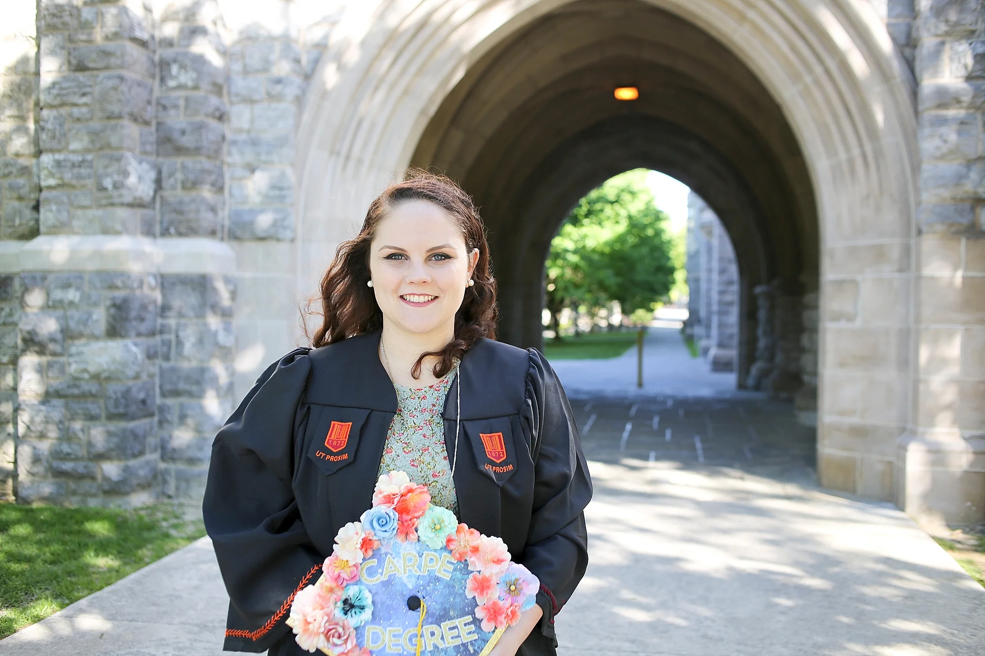 Rebecca | Virginia Tech Graduation Portrait Photographer, Holly Cromer