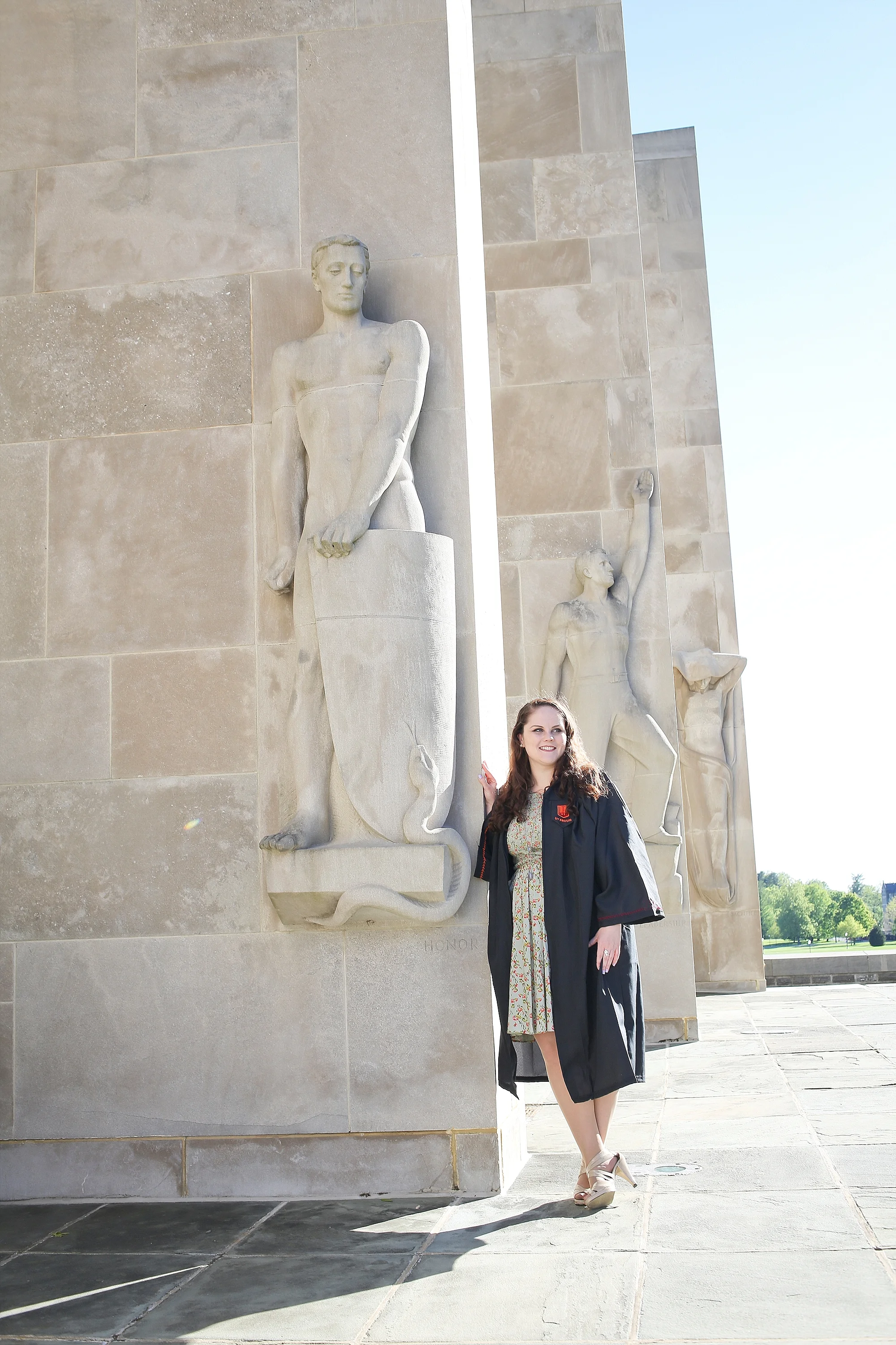 Rebecca | Virginia Tech Graduation Portrait Photographer, Holly Cromer