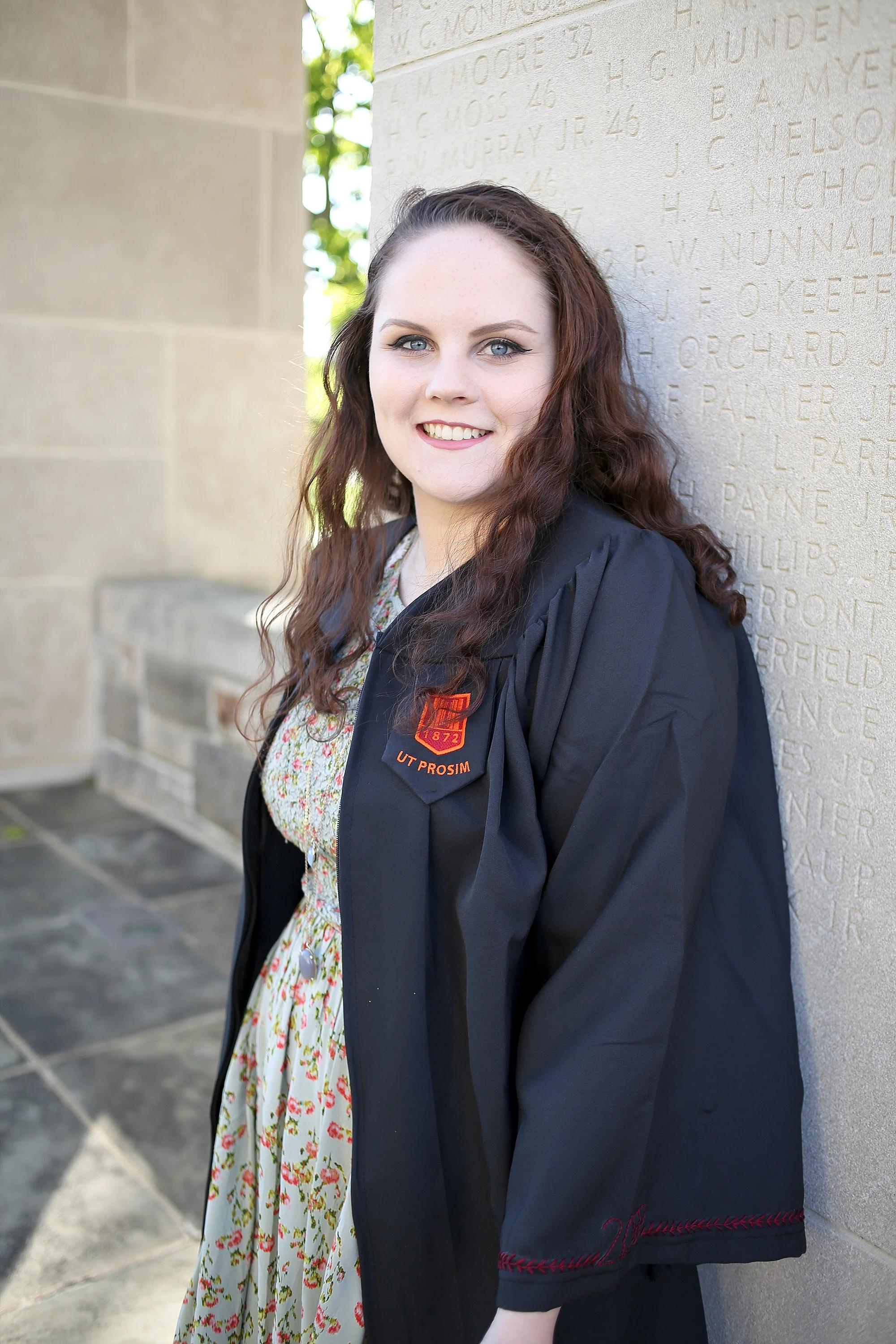 Rebecca | Virginia Tech Graduation Portrait Photographer, Holly Cromer
