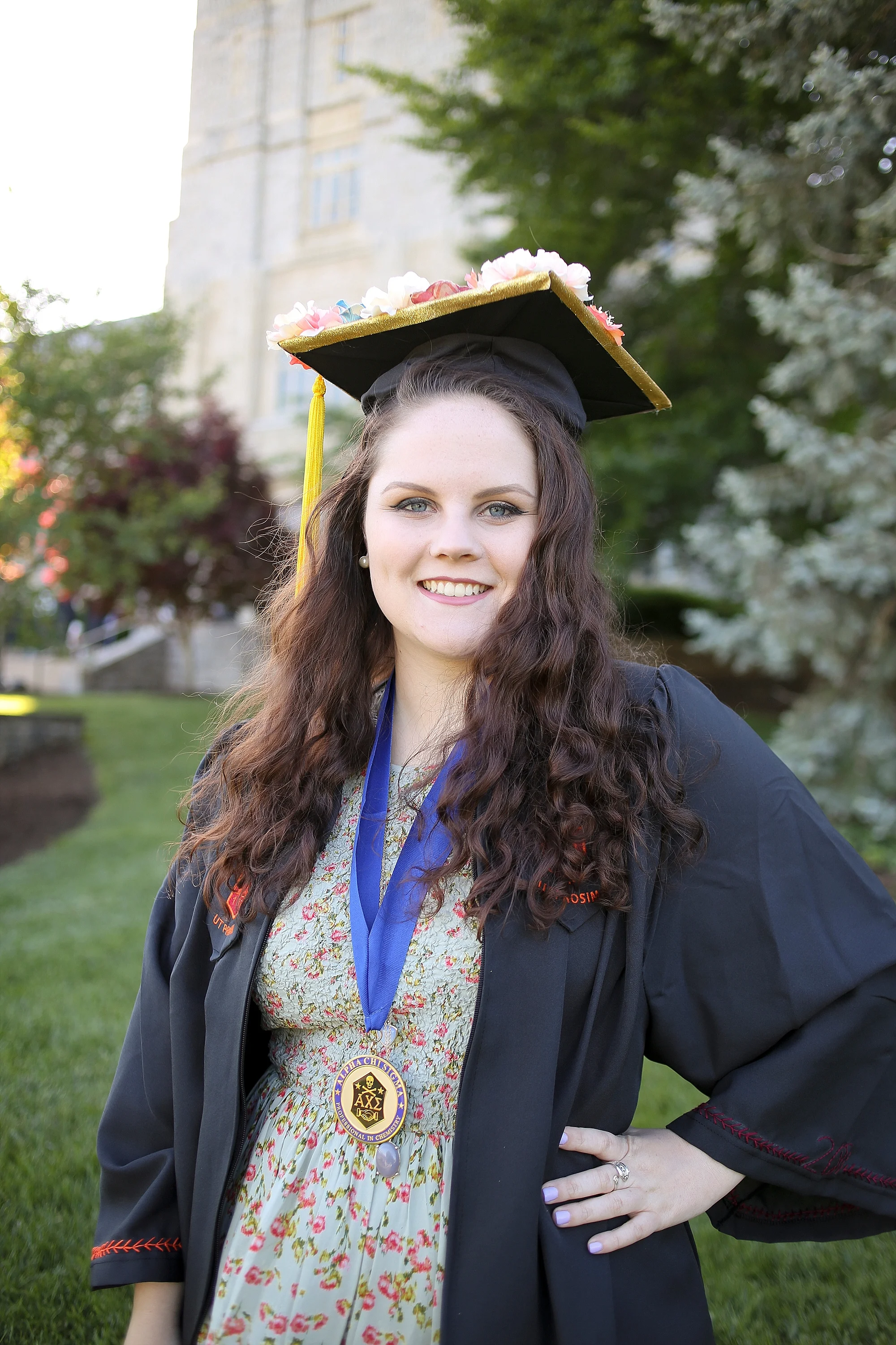 Rebecca | Virginia Tech Graduation Portrait Photographer, Holly Cromer