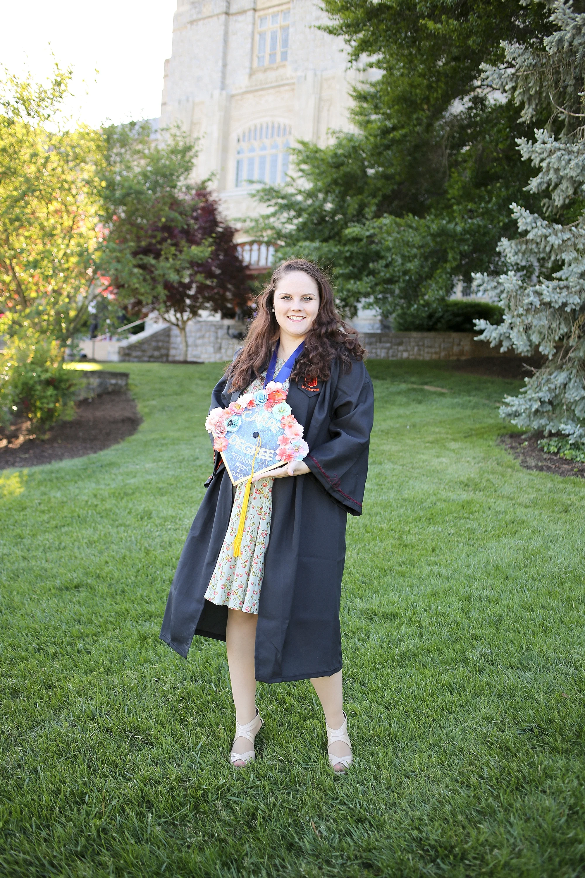 Rebecca | Virginia Tech Graduation Portrait Photographer, Holly Cromer