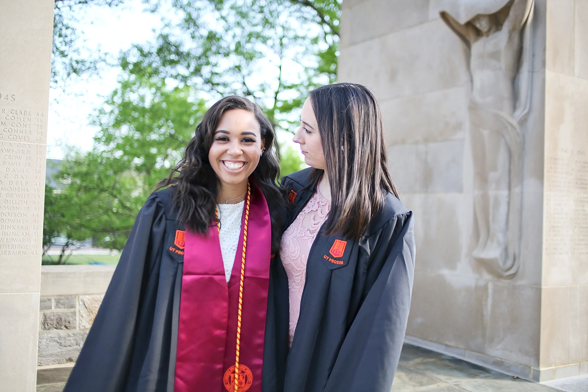 Allie + Melinda | Virginia Tech Graduation Portrait Photographer, Holly Cromer