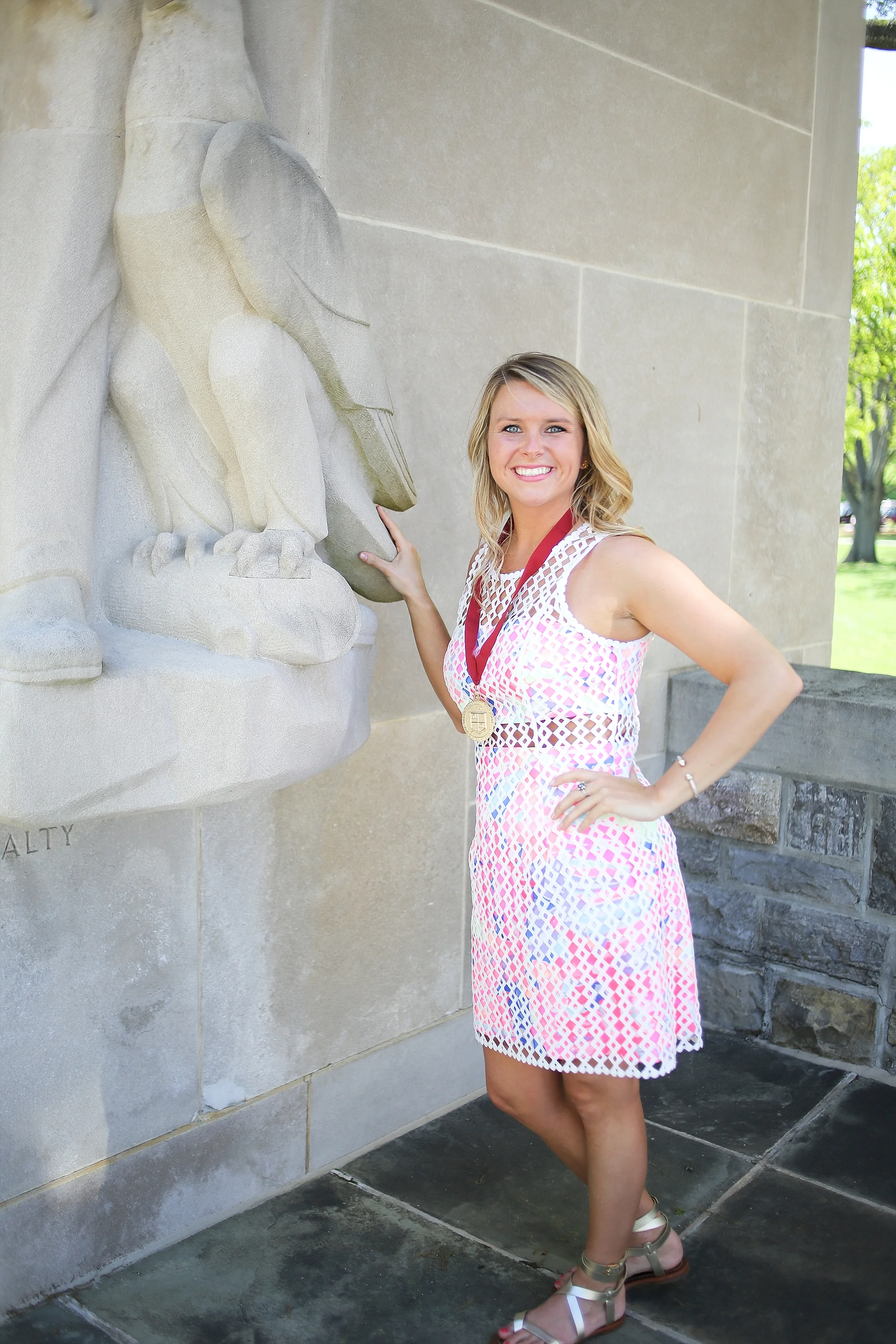 Wellsley | Virginia Tech Graduation Portrait Photographer, Holly Cromer