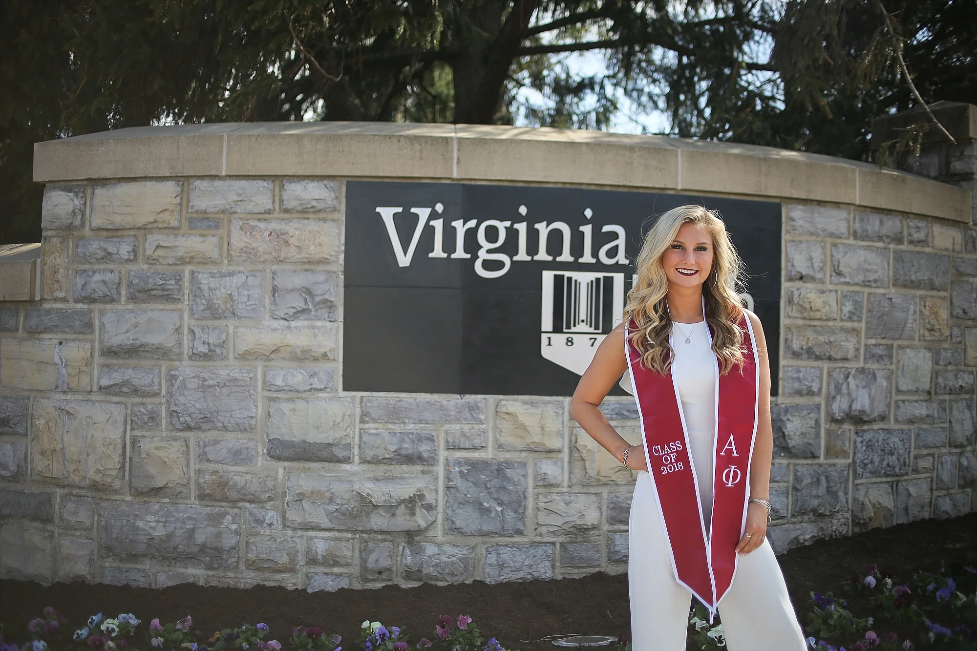 Amber | Virginia Tech Graduation Portrait Photographer Hokie Cheerleader Senior Portrait Photographer, Holly Cromer