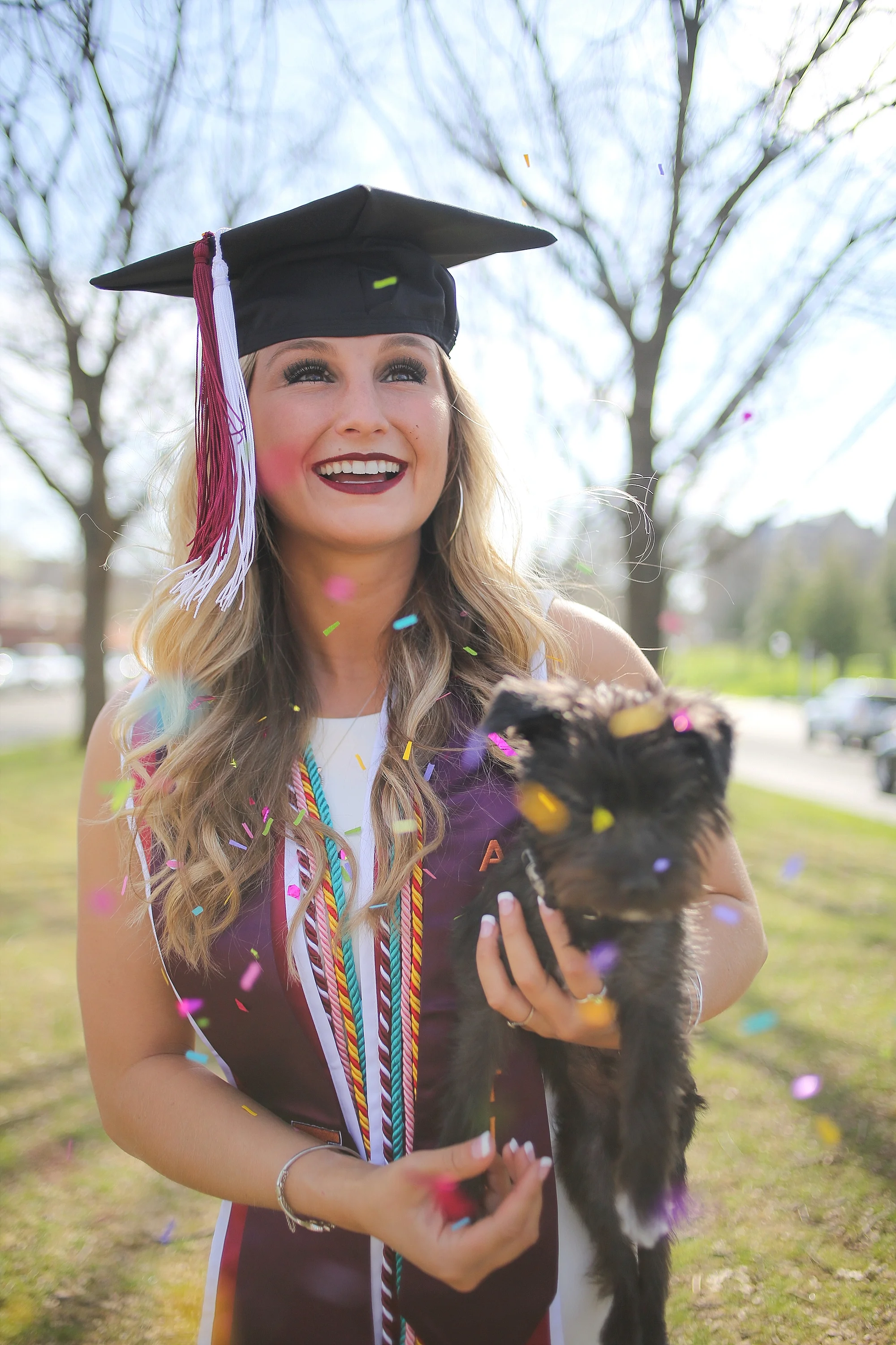 Amber | Virginia Tech Graduation Portrait Photographer Hokie Cheerleader Senior Portrait Photographer, Holly Cromer