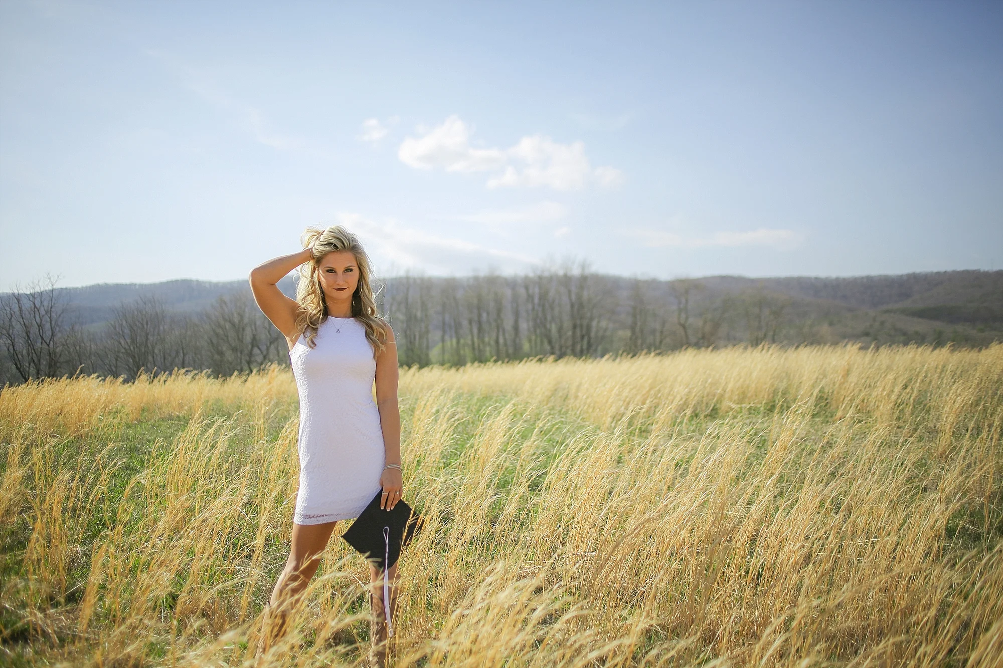 Amber | Virginia Tech Graduation Portrait Photographer Hokie Cheerleader Senior Portrait Photographer, Holly Cromer
