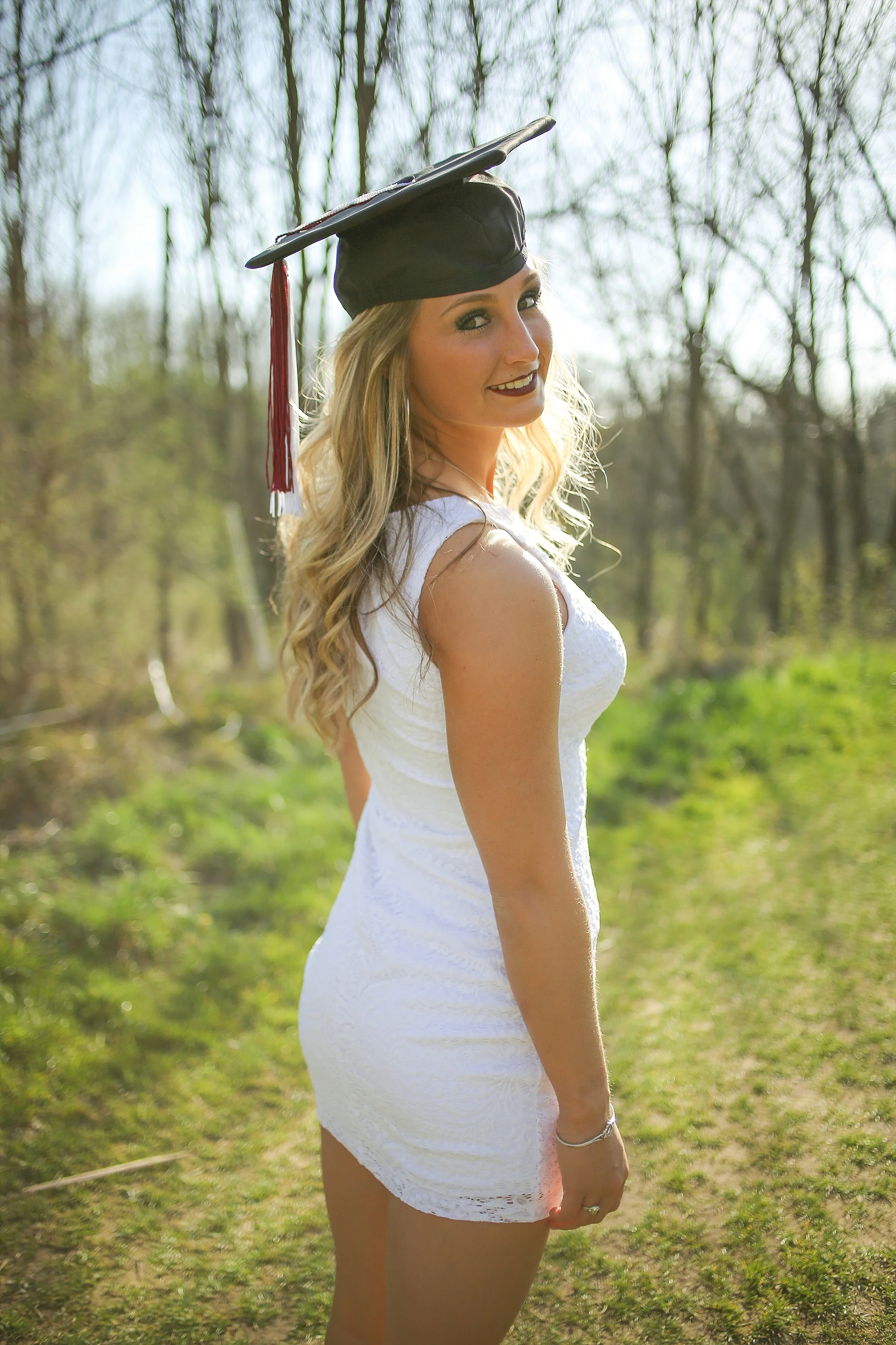 Amber | Virginia Tech Graduation Portrait Photographer Hokie Cheerleader Senior Portrait Photographer, Holly Cromer