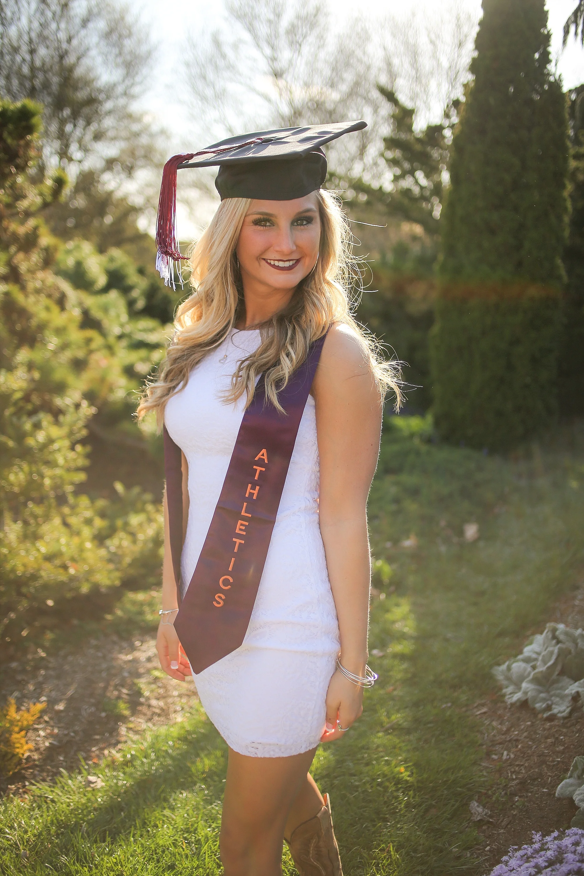 Amber | Virginia Tech Graduation Portrait Photographer Hokie Cheerleader Senior Portrait Photographer, Holly Cromer