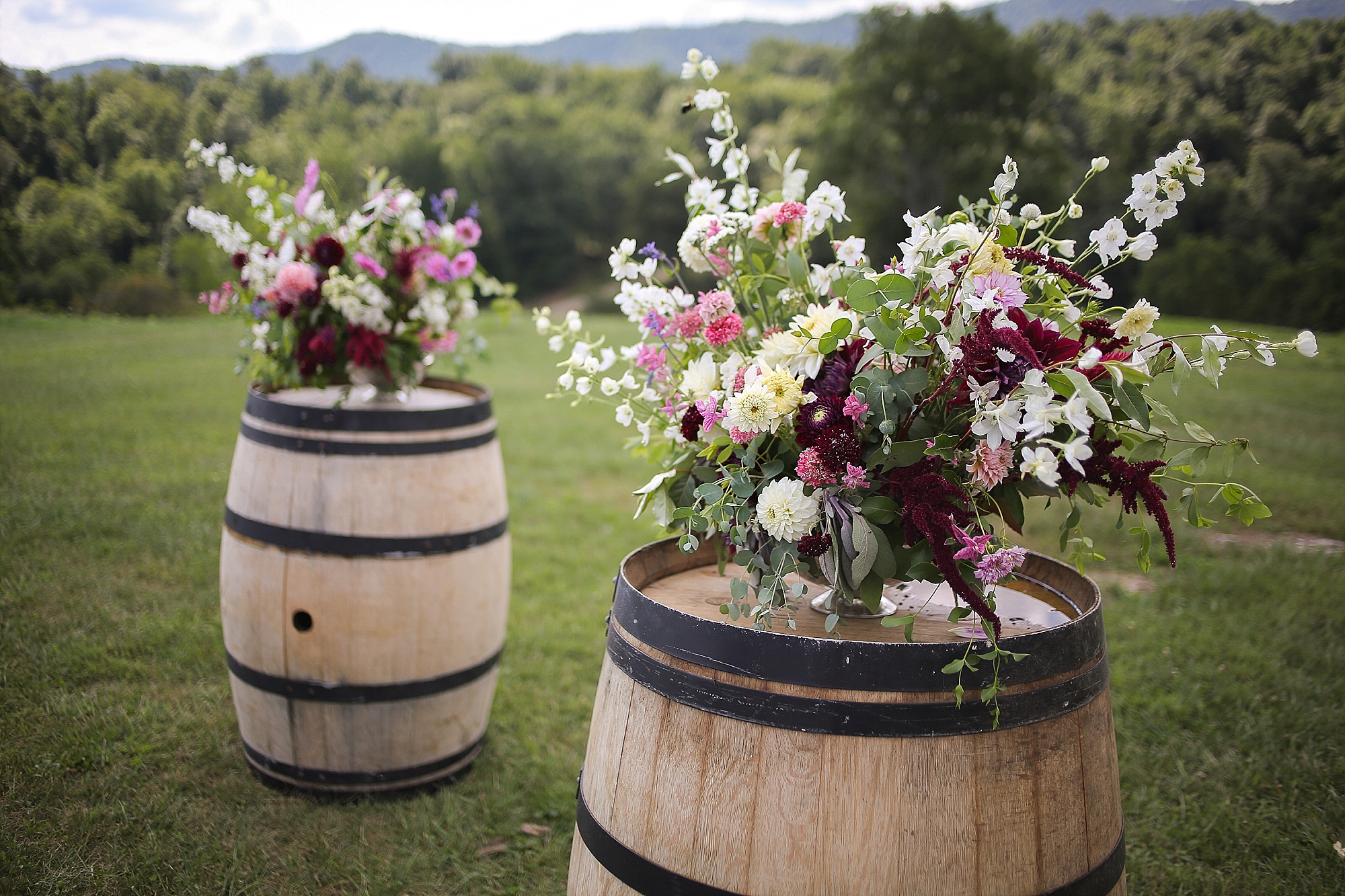 Jason + Cassie's Beliveau Estate Winery Wedding | Photo by Blacksburg, Virginia Wedding Photographer Holly Cromer