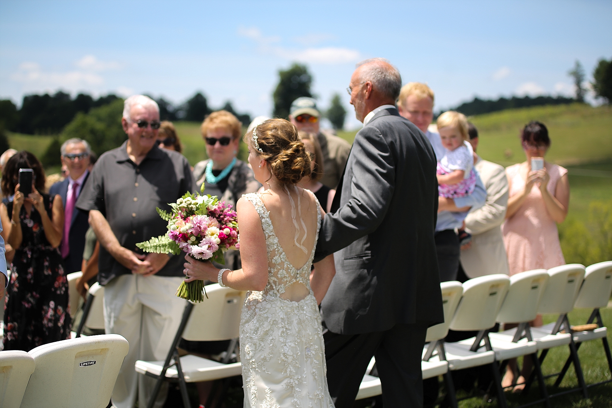 Jason + Cassie's Beliveau Estate Winery Wedding | Photo by Blacksburg, Virginia Wedding Photographer Holly Cromer