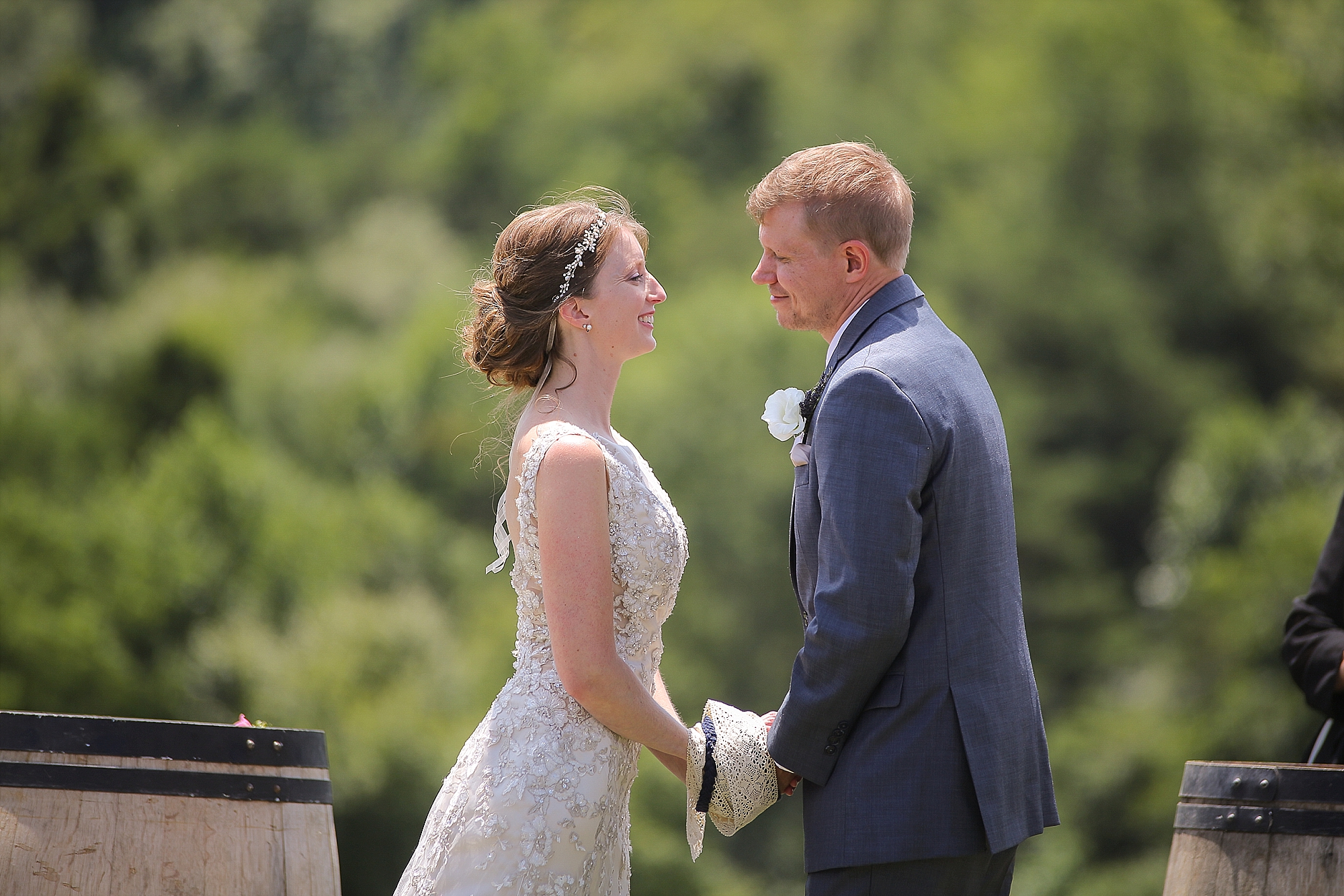 Jason + Cassie's Beliveau Estate Winery Wedding | Photo by Blacksburg, Virginia Wedding Photographer Holly Cromer
