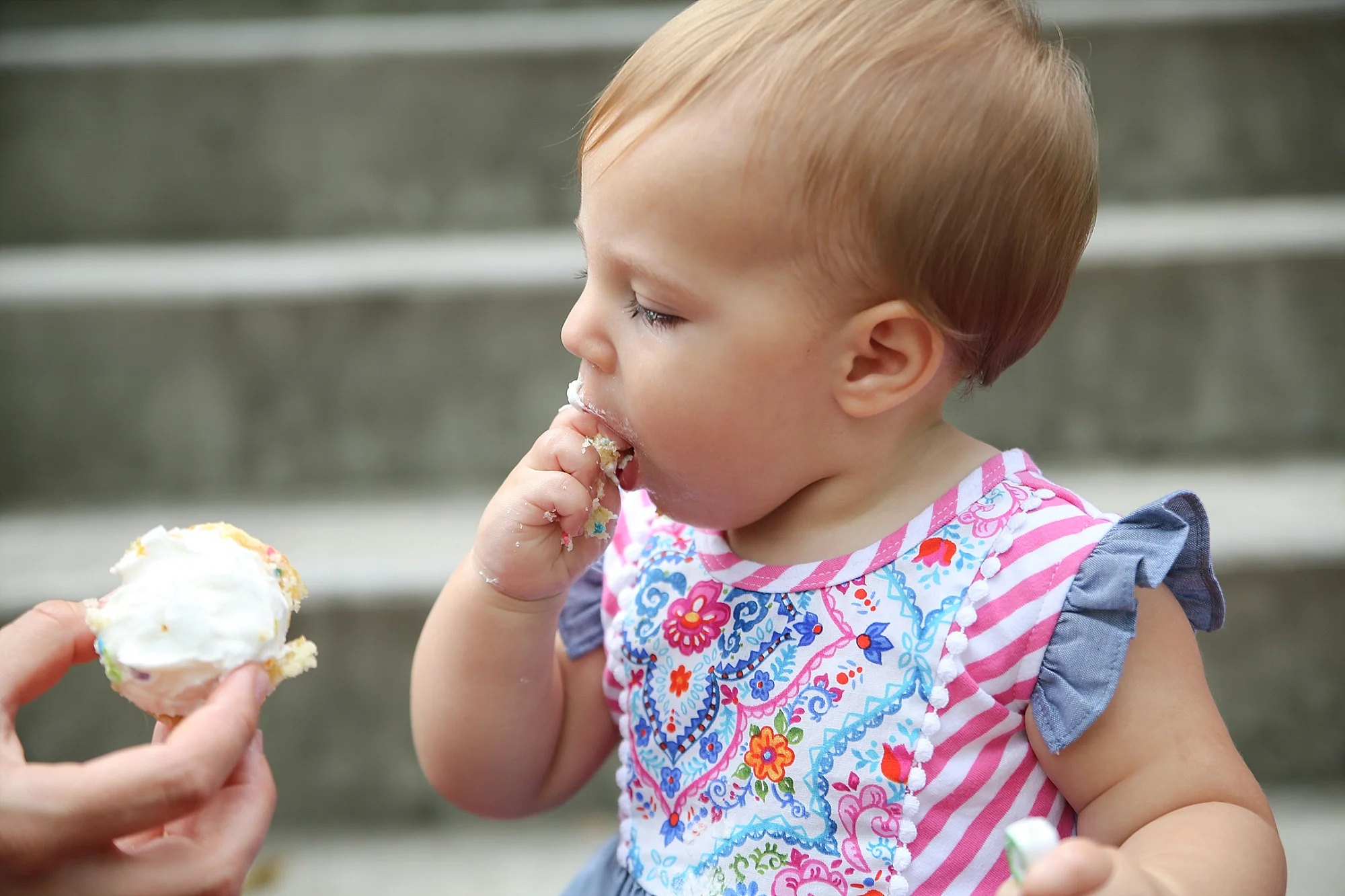 Skylar's First Birthday Cupcake Smash | Blacksburg Family Photographer, Holly Cromer