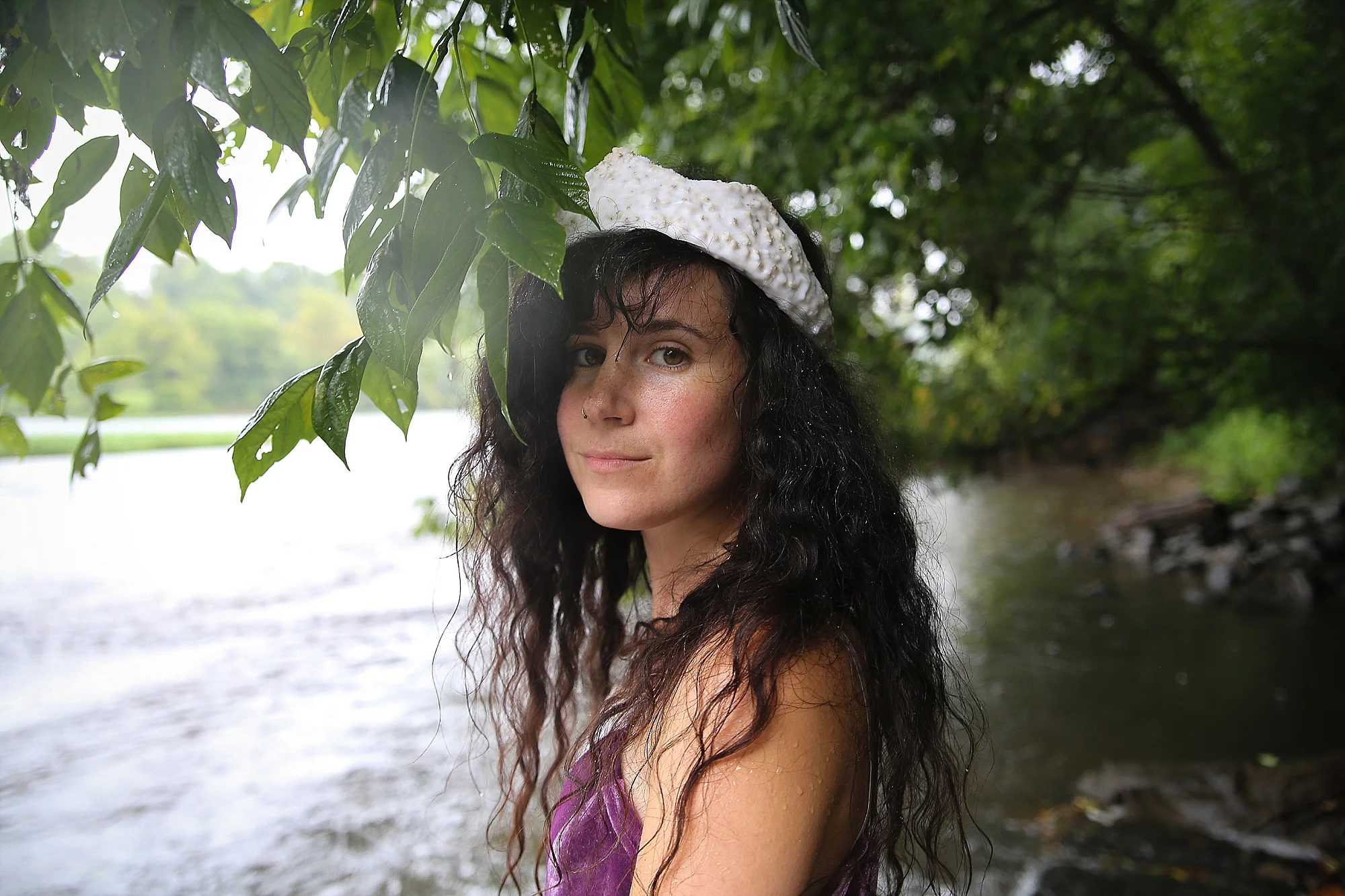 Brittany, Queen of the River Faeries | Radford, Virginia Creative Portrait Photographer, Holly Cromer