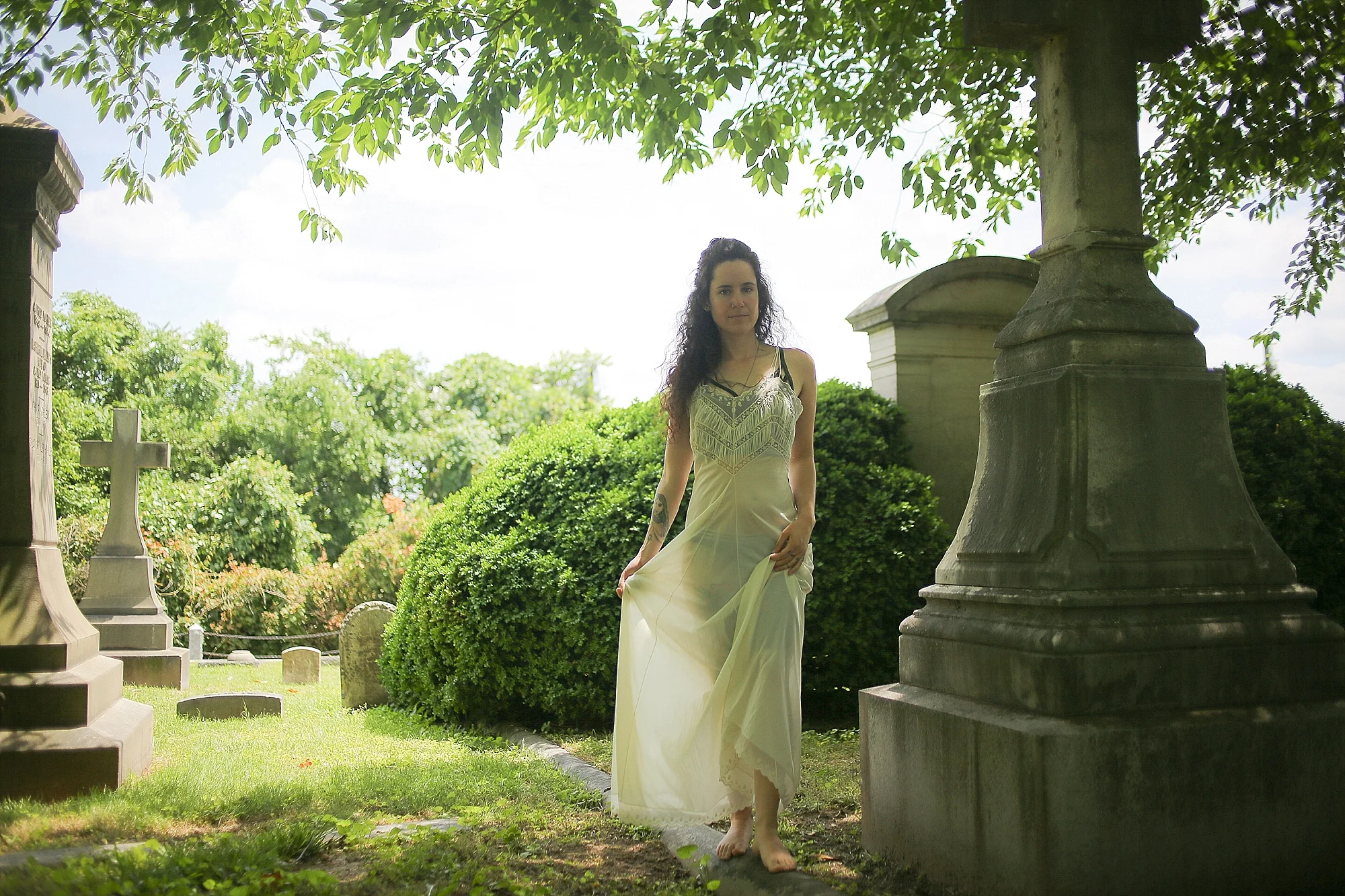 Walking with a Ghost | Hollywood Cemetery, Richmond, Virginia