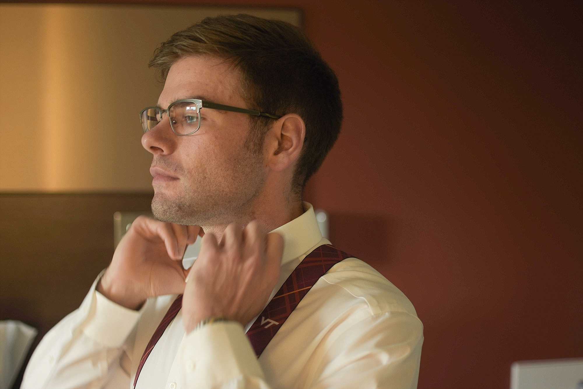 Russell + Emily's German Club at Virginia Tech Wedding | Blacksburg, Virginia Wedding Photographer, Holly Cromer