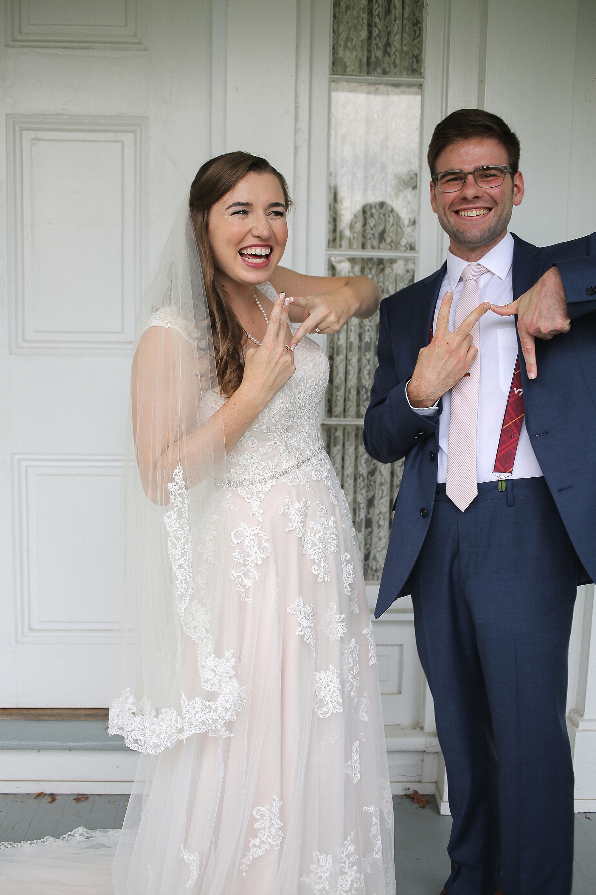Russell + Emily's German Club at Virginia Tech Wedding | Blacksburg, Virginia Wedding Photographer, Holly Cromer