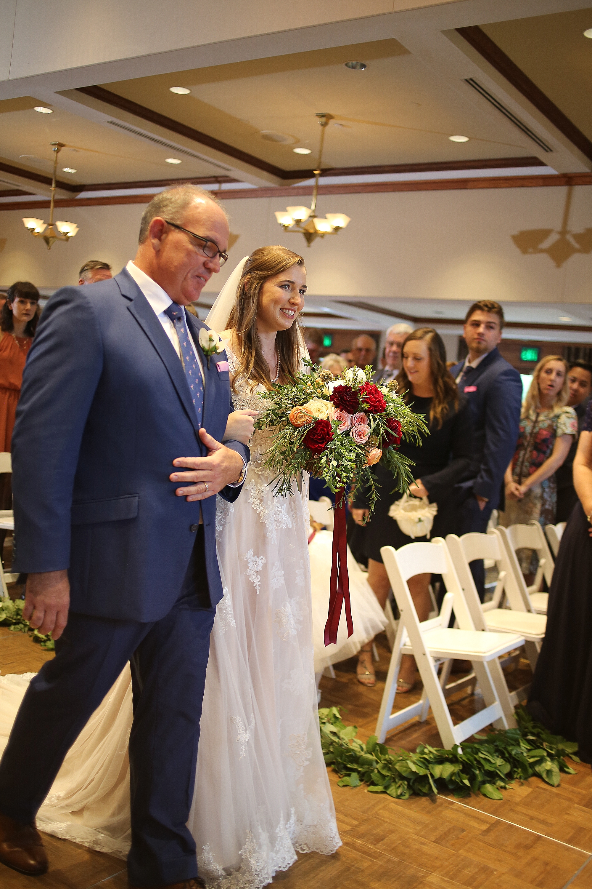 Russell + Emily's German Club at Virginia Tech Wedding | Blacksburg, Virginia Wedding Photographer, Holly Cromer