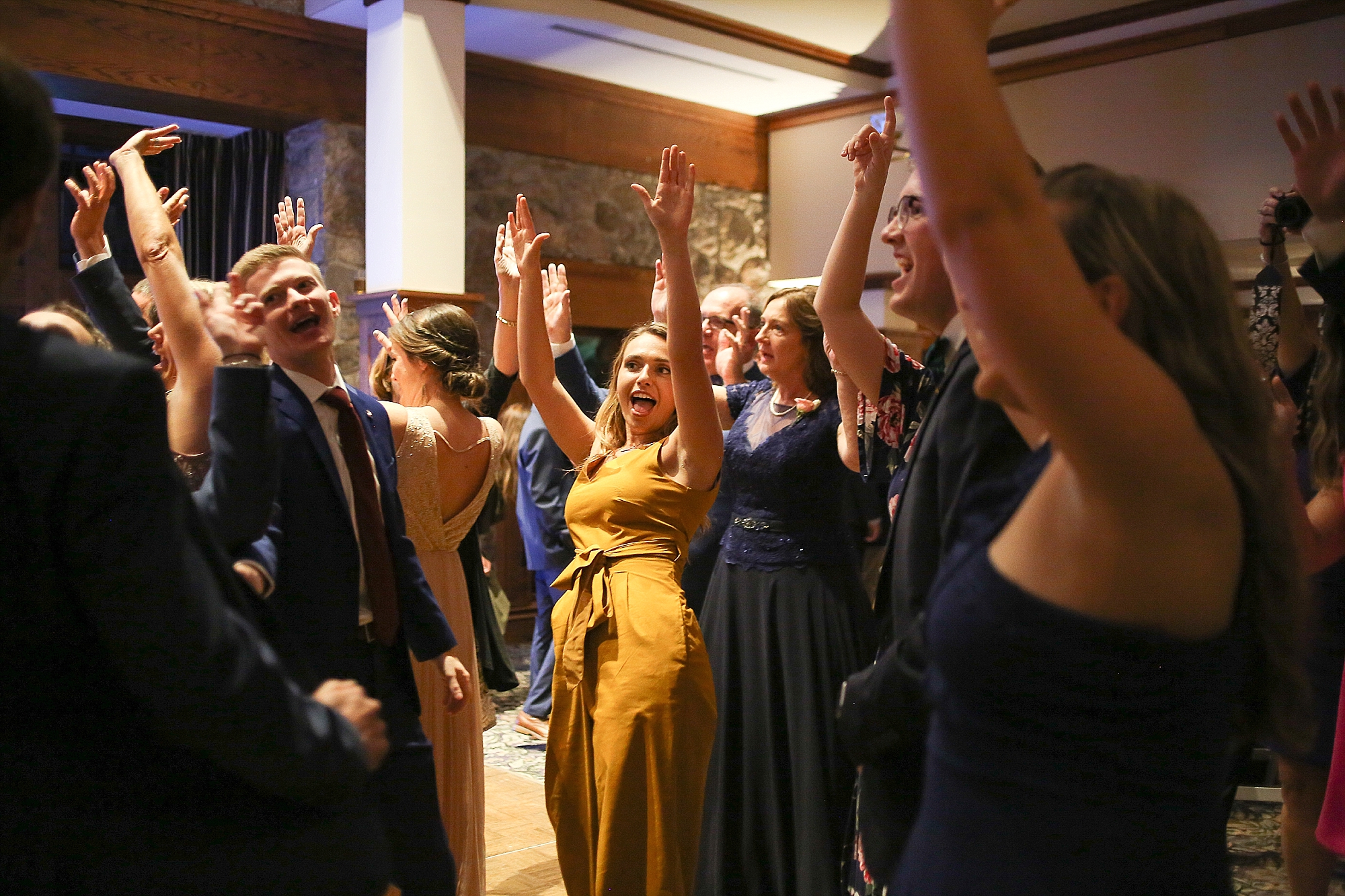 Russell + Emily's German Club at Virginia Tech Wedding | Blacksburg, Virginia Wedding Photographer, Holly Cromer