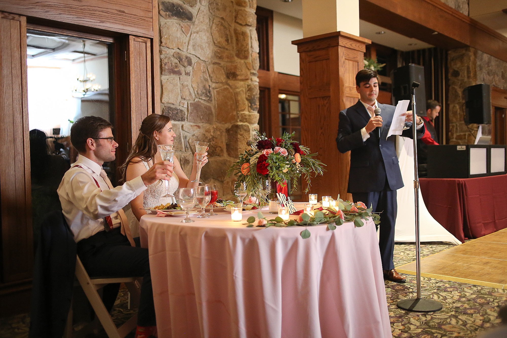 Russell + Emily's German Club at Virginia Tech Wedding | Blacksburg, Virginia Wedding Photographer, Holly Cromer