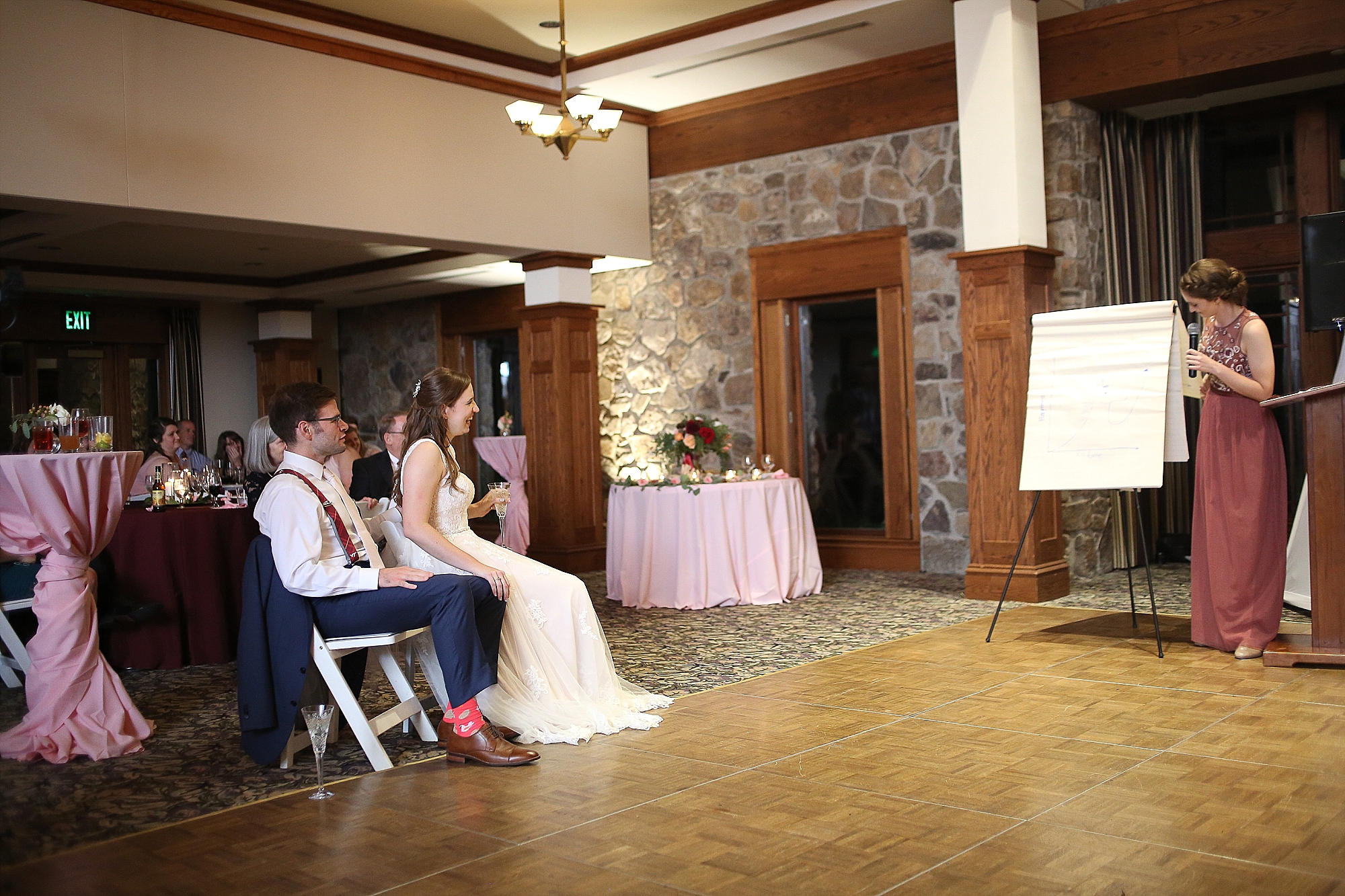 Russell + Emily's German Club at Virginia Tech Wedding | Blacksburg, Virginia Wedding Photographer, Holly Cromer