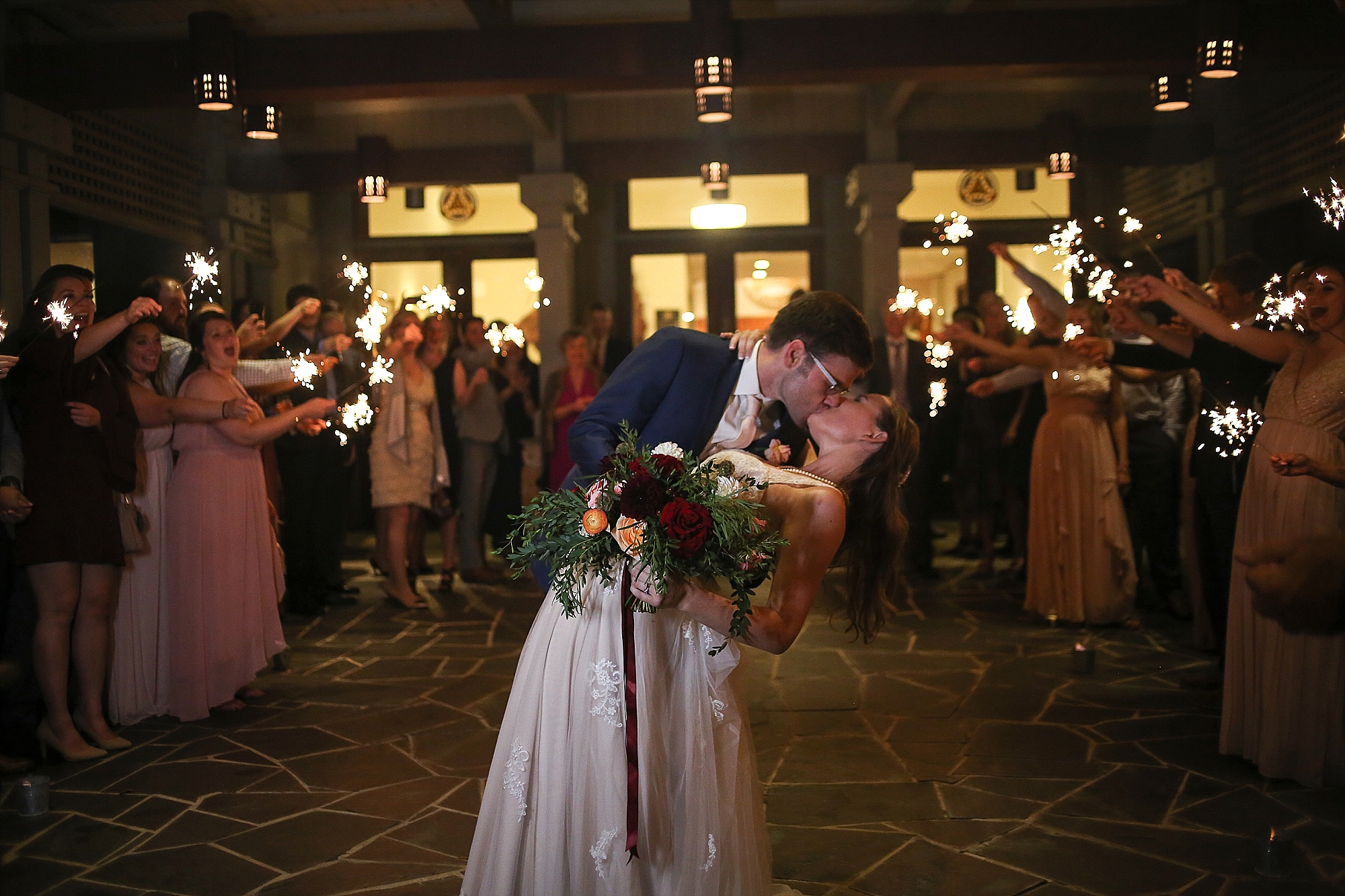Russell + Emily's German Club at Virginia Tech Wedding | Blacksburg, Virginia Wedding Photographer, Holly Cromer