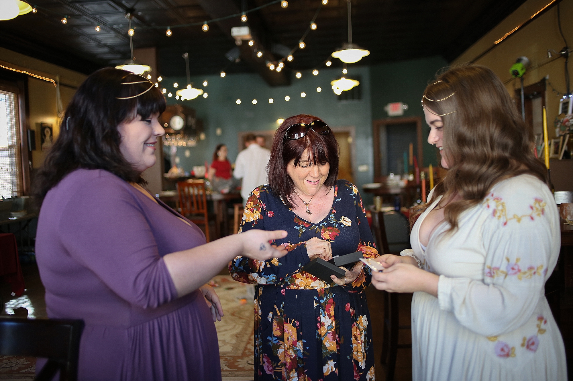 Marcus + Kayla's Radford Theater Wedding Photos, Eclectic Bohemian Style Wedding | Radford, Virginia Wedding Photographer Holly Cromer